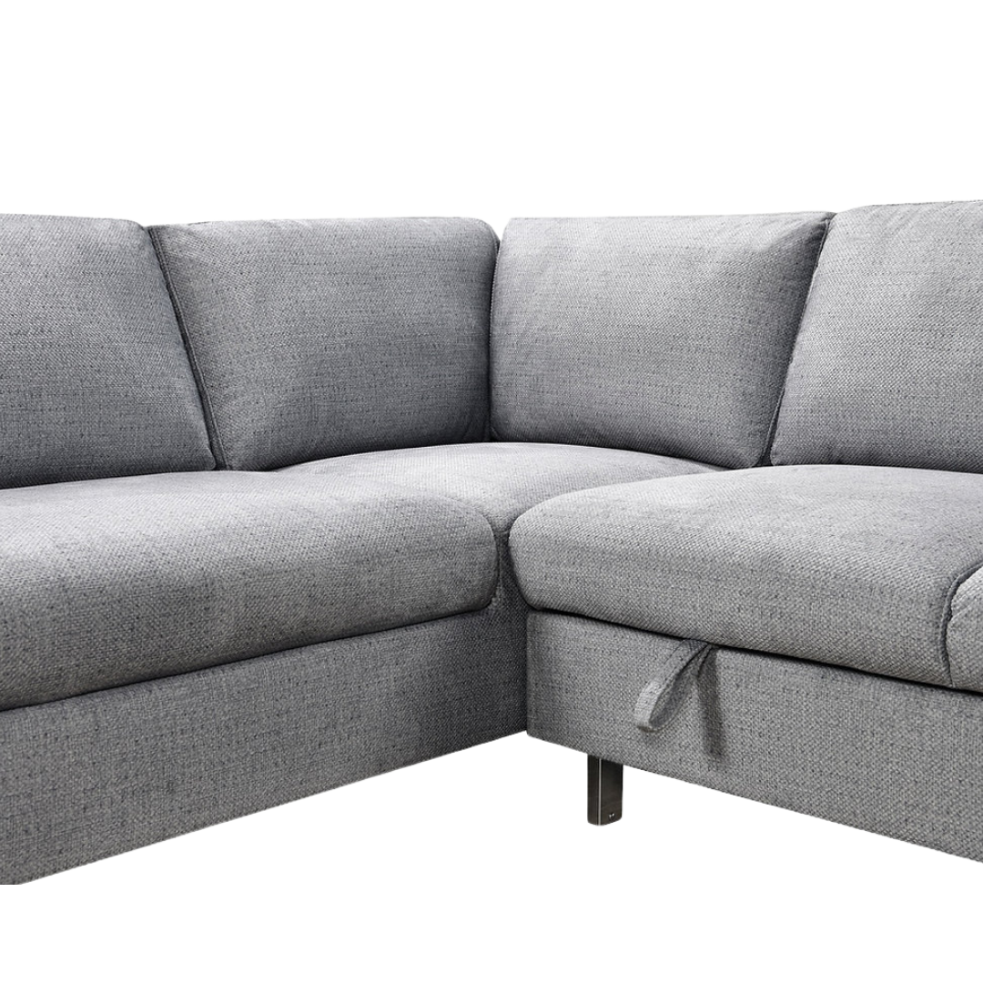 Lirix – Canapé-lit d'angle – Gris