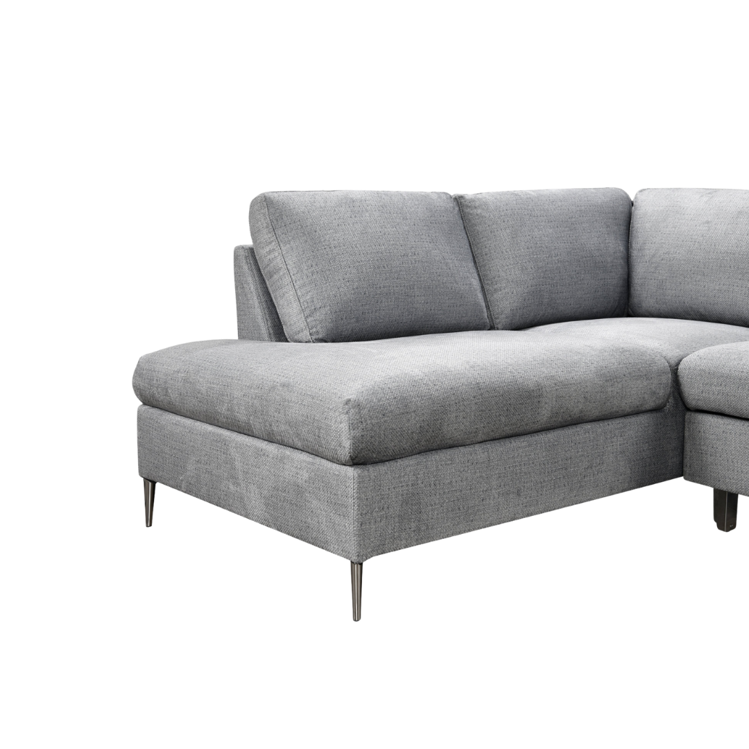 Lirix – Canapé-lit d'angle – Gris