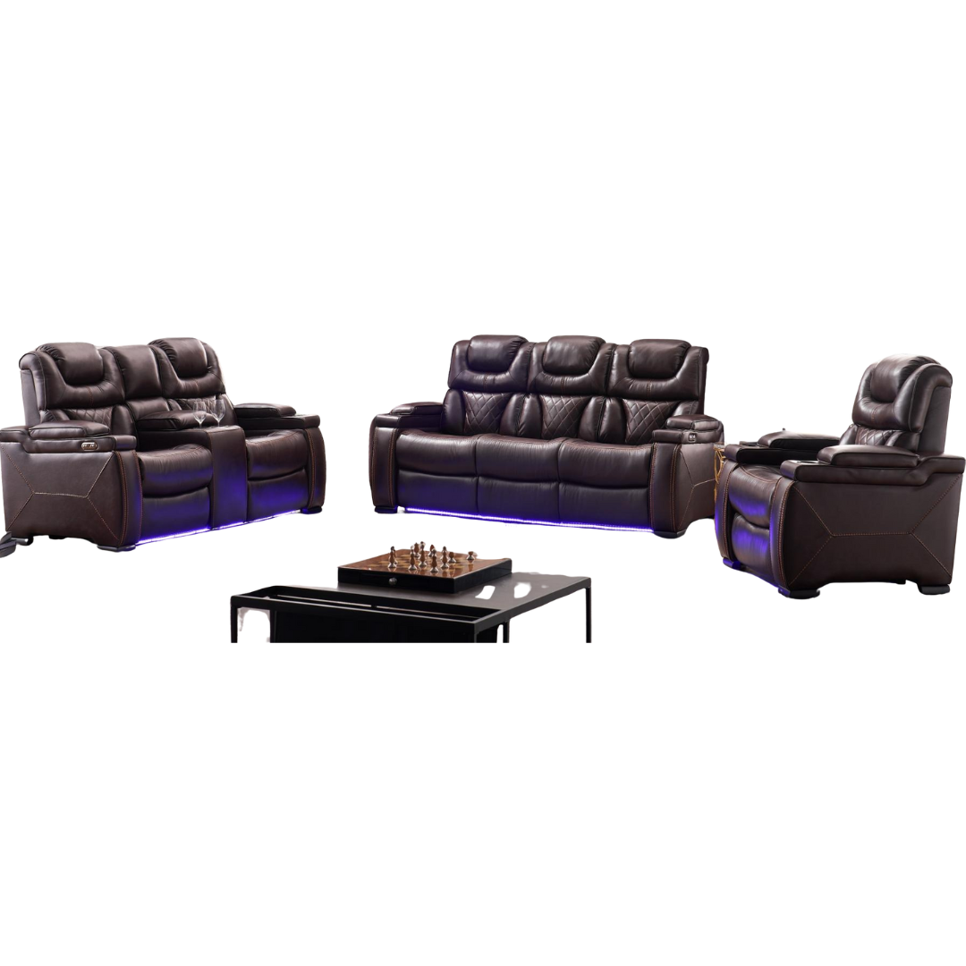 Lexus - Recliner Sofa Leather Set