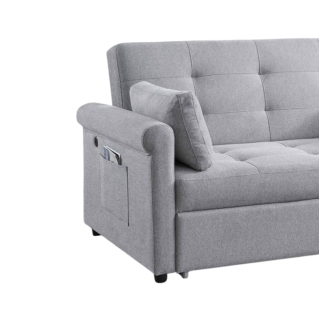 Loriva – Meubles Bonito – Loriva 64'' Gris Nuage