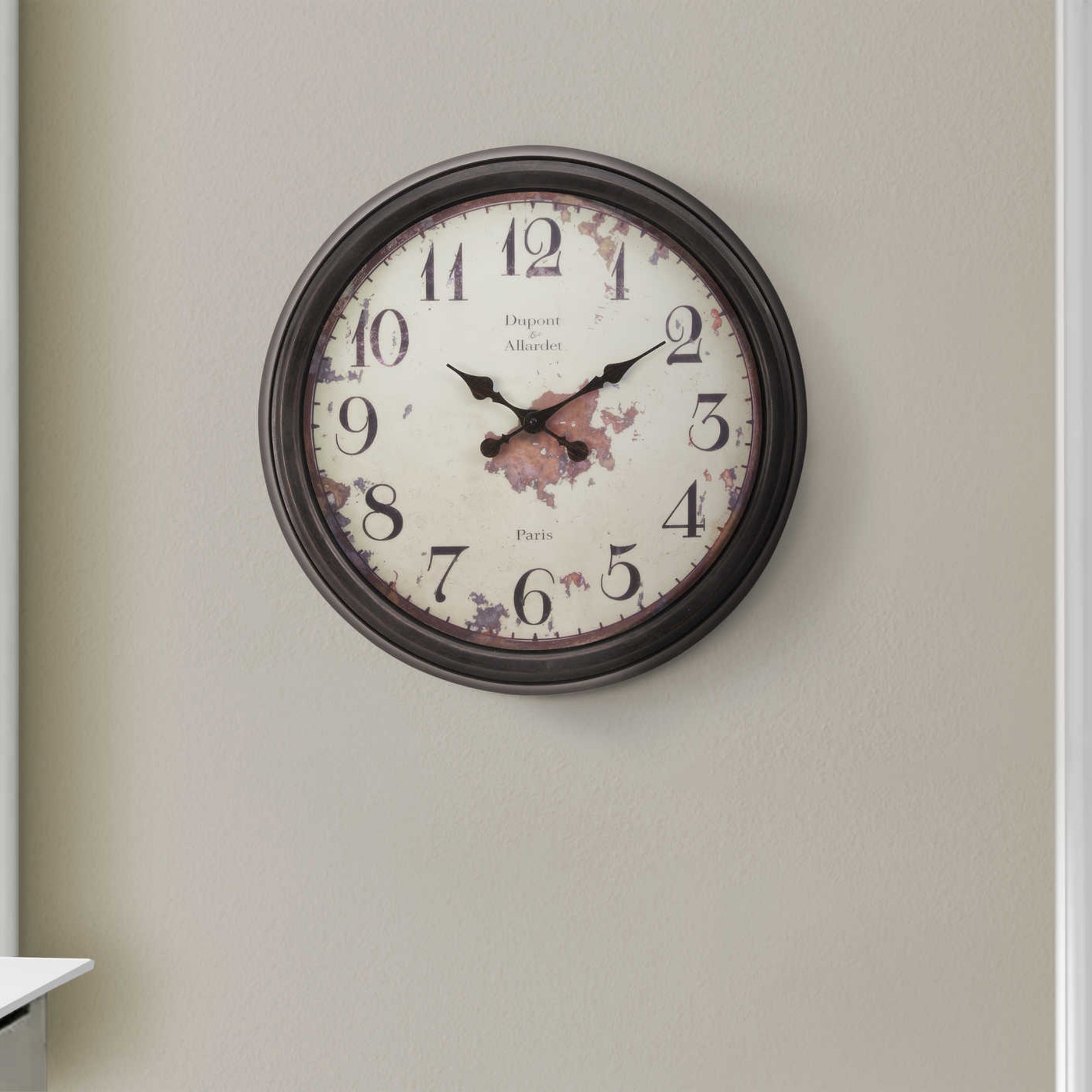 horloge-murale-ronde-brun-fonce_01