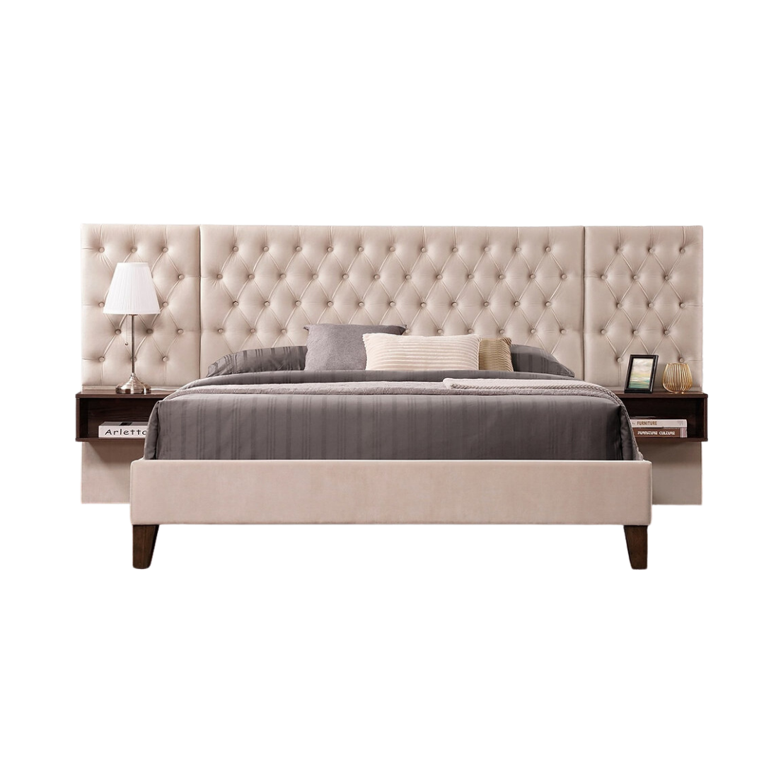 Lureon – Queen Bed – Velvet