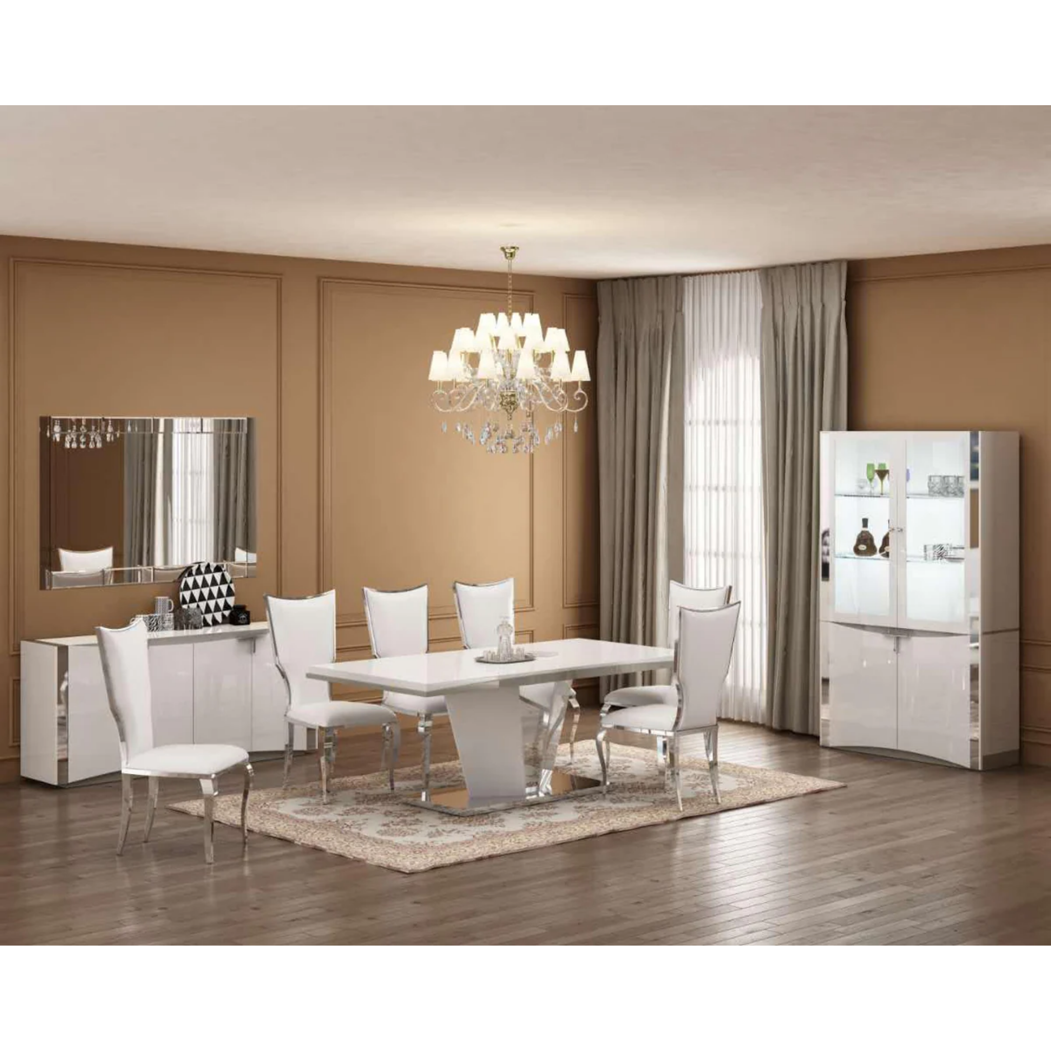 MILANO DINING SET 7PCS