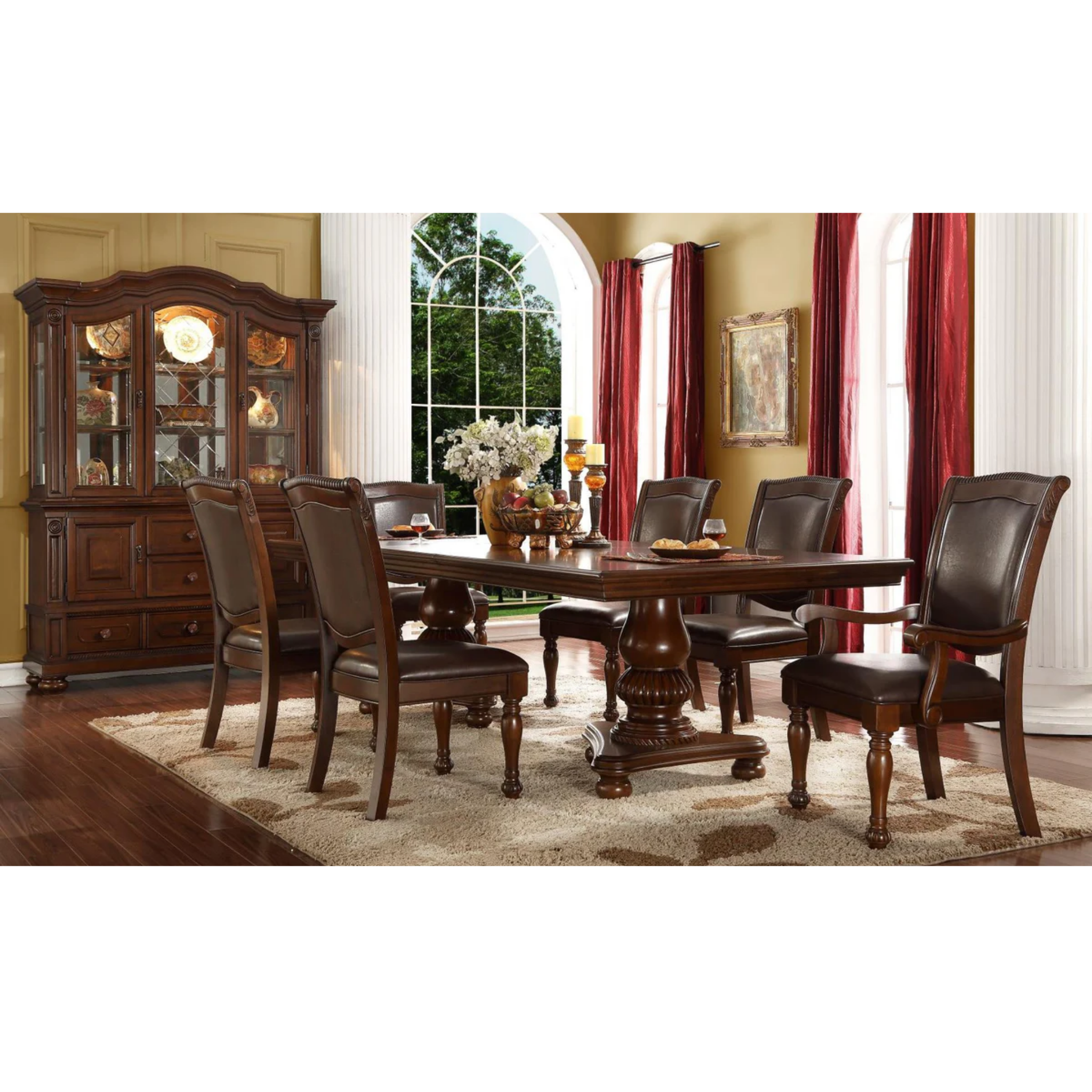MOLLY DINING SET 7PCS