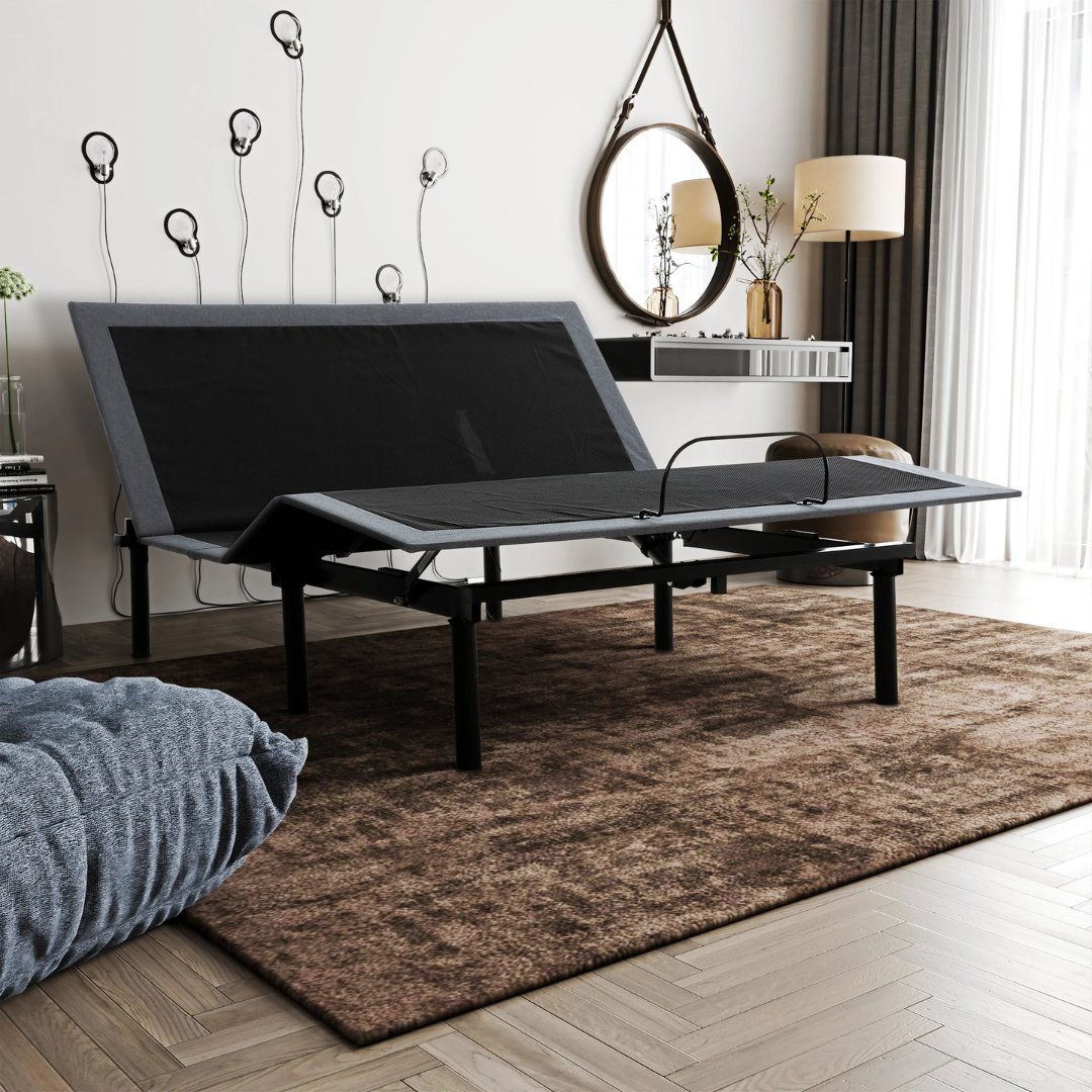 Sommier articulé Malorix avec six positions préréglées – Twin XL / Double / Queen / King