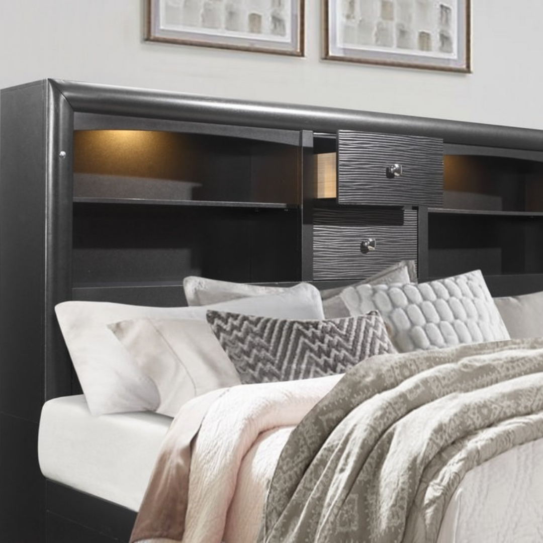 Obsidianora – Ensemble de chambre à coucher – Queen