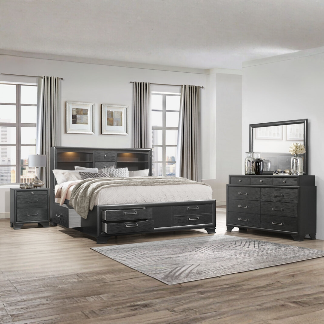 Obsidianora – Double Bedroom Set