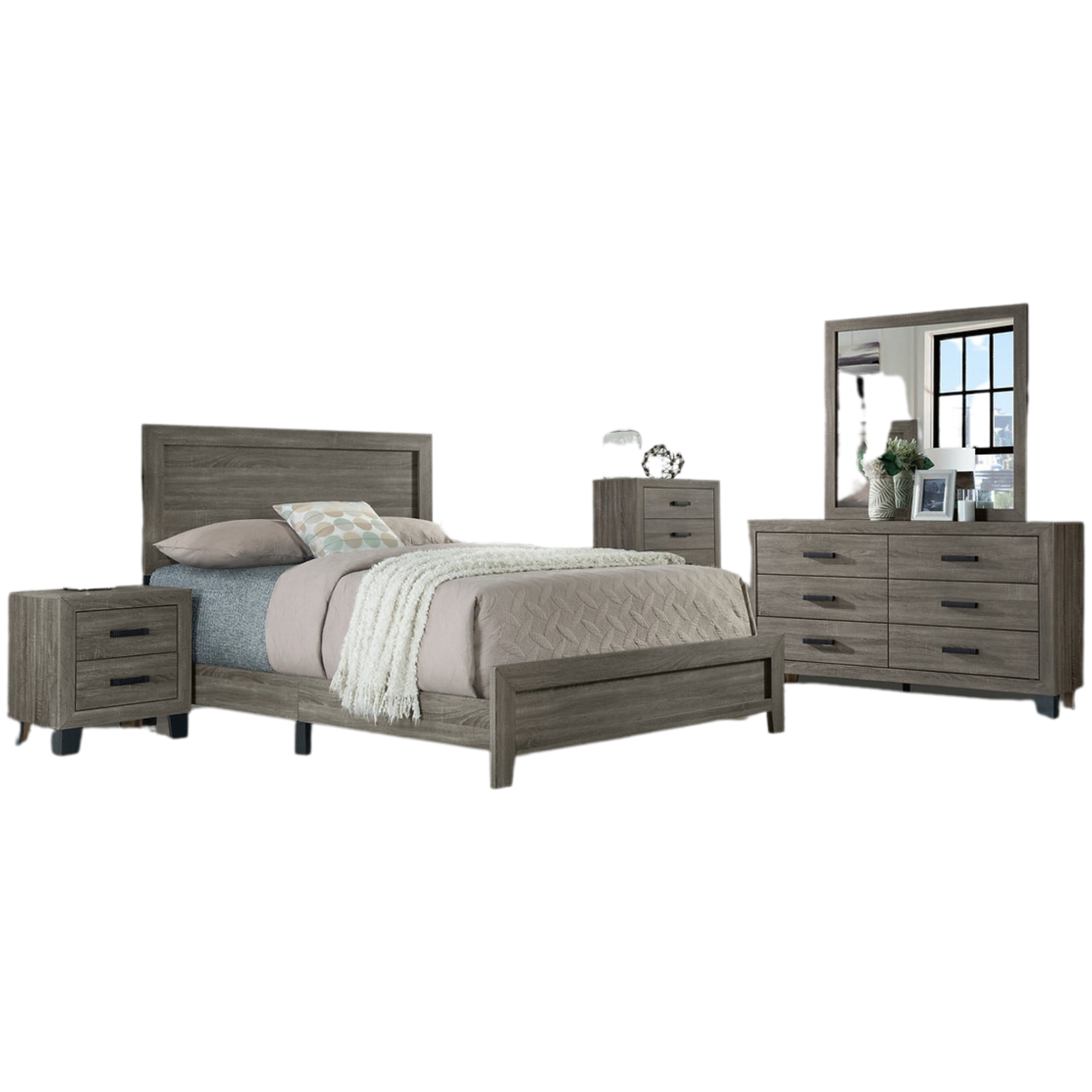 Queen Bedroom Set - Olivia Austin