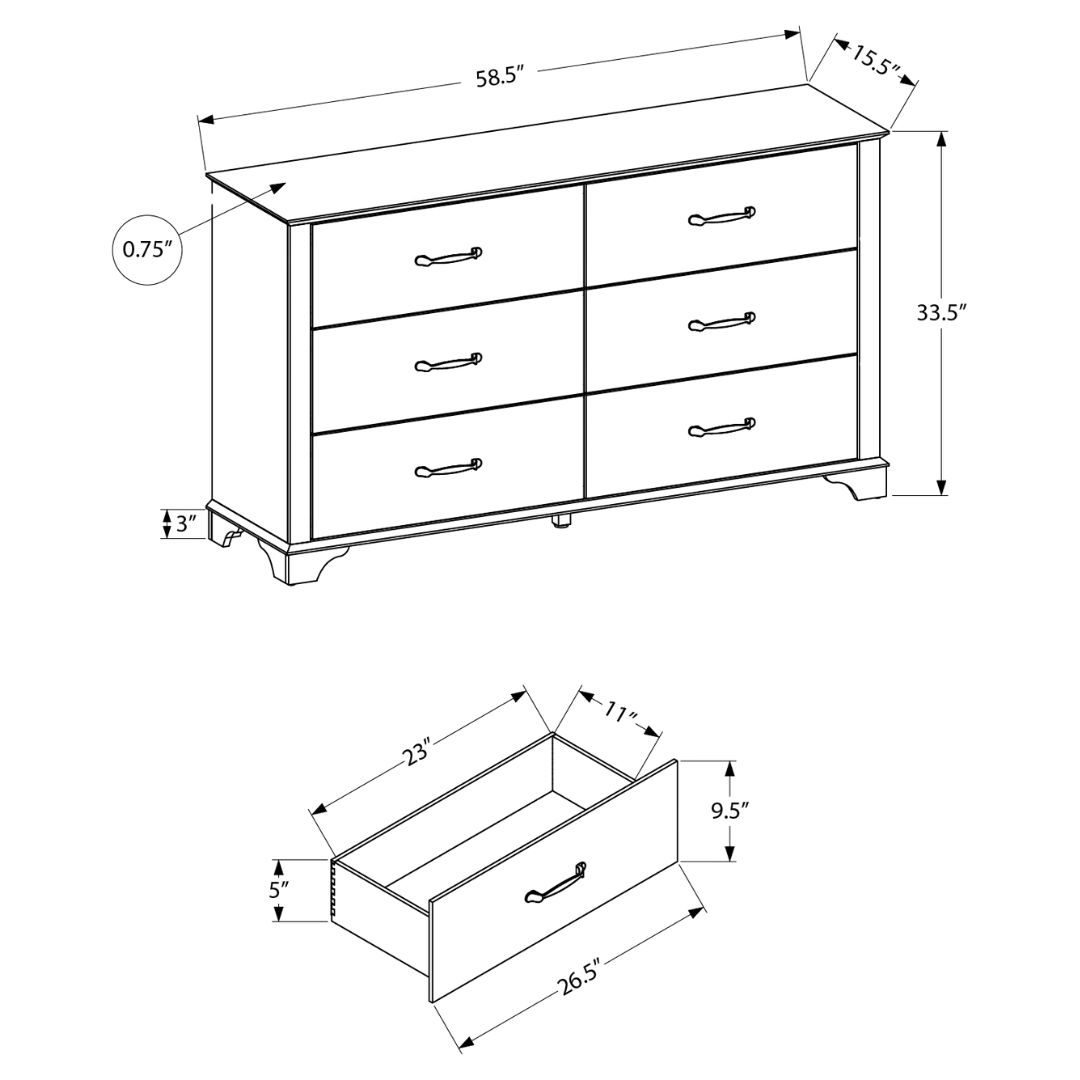 Ravenwick – Ensemble de chambre à coucher – Queen