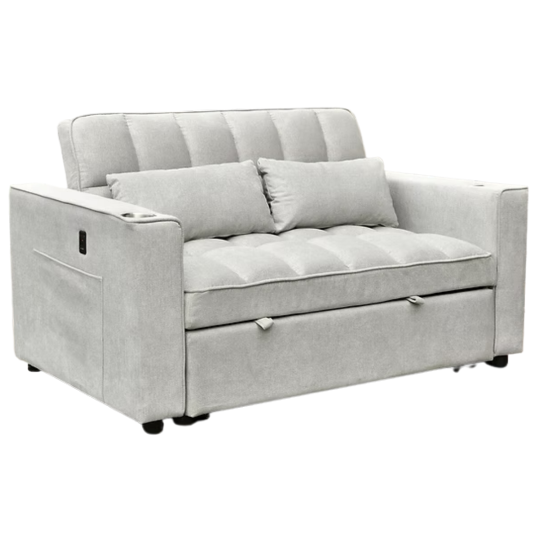 Rovina – Canapé-lit – Gris 145 cm