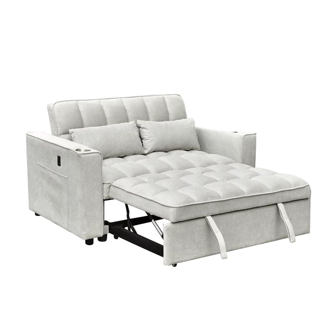 Rovina – Canapé-lit – Gris 145 cm