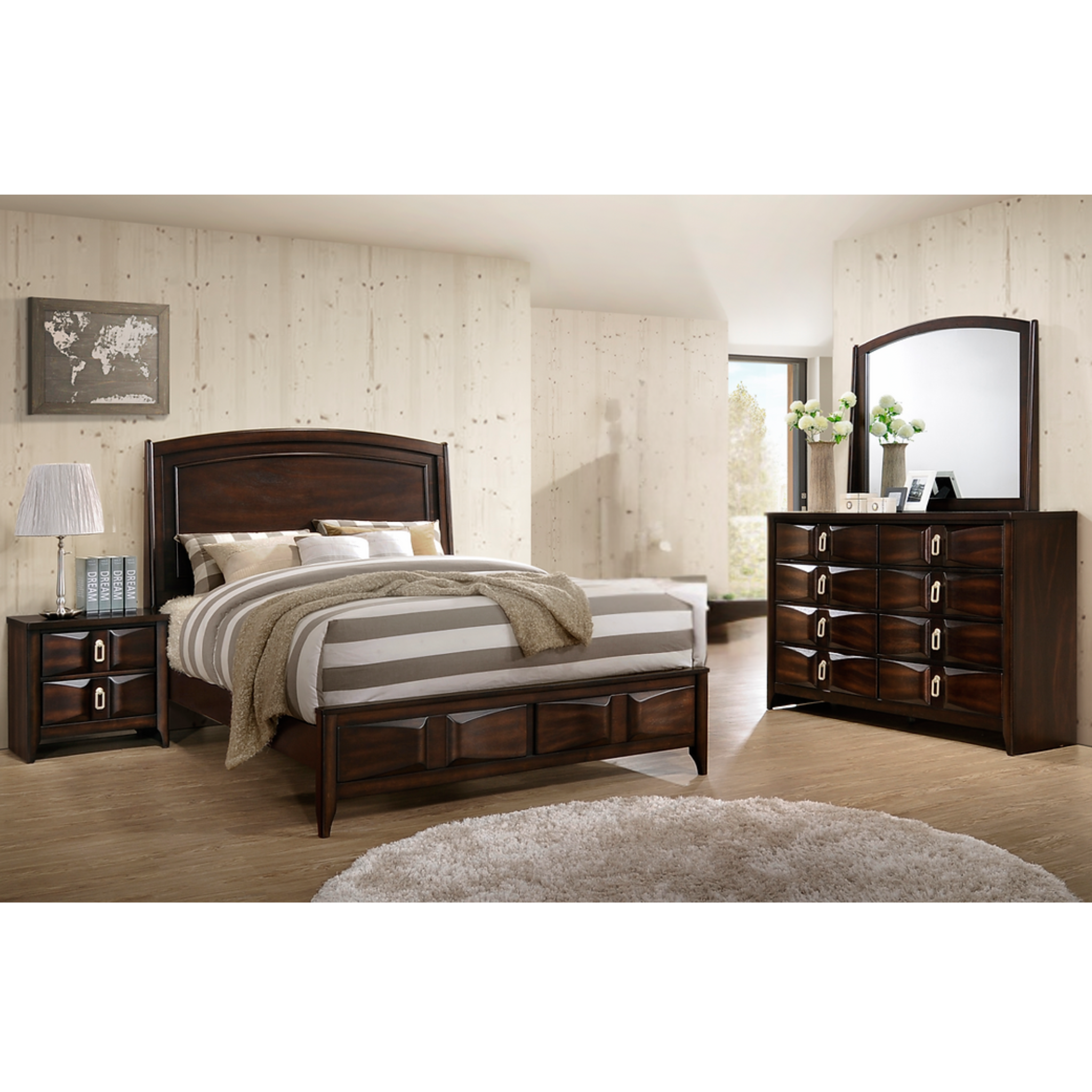 King Bedroom Set - Roxy