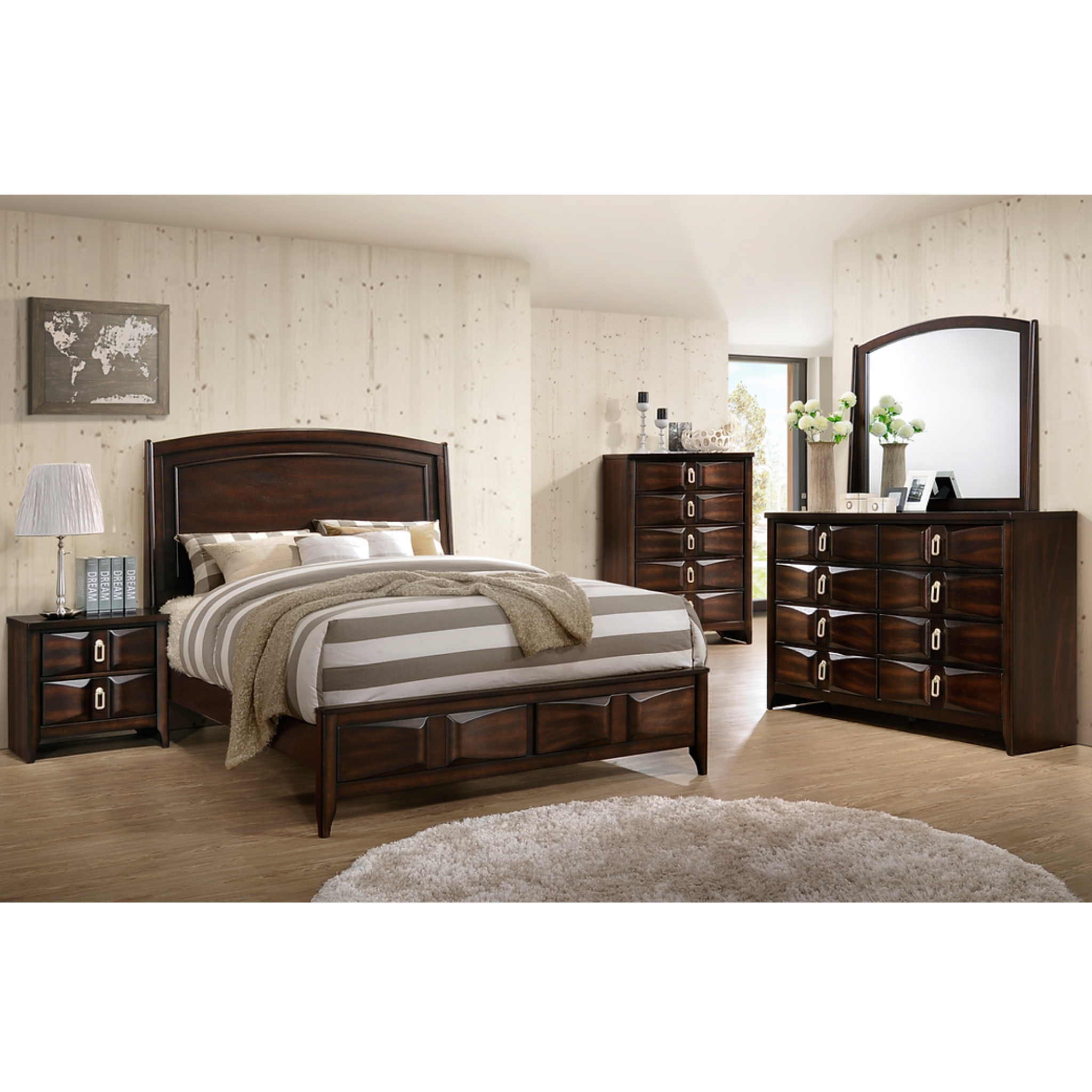 King Bedroom Set - Roxy