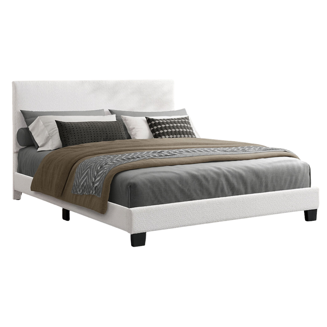Selvyn – Queen Bed – Boucle