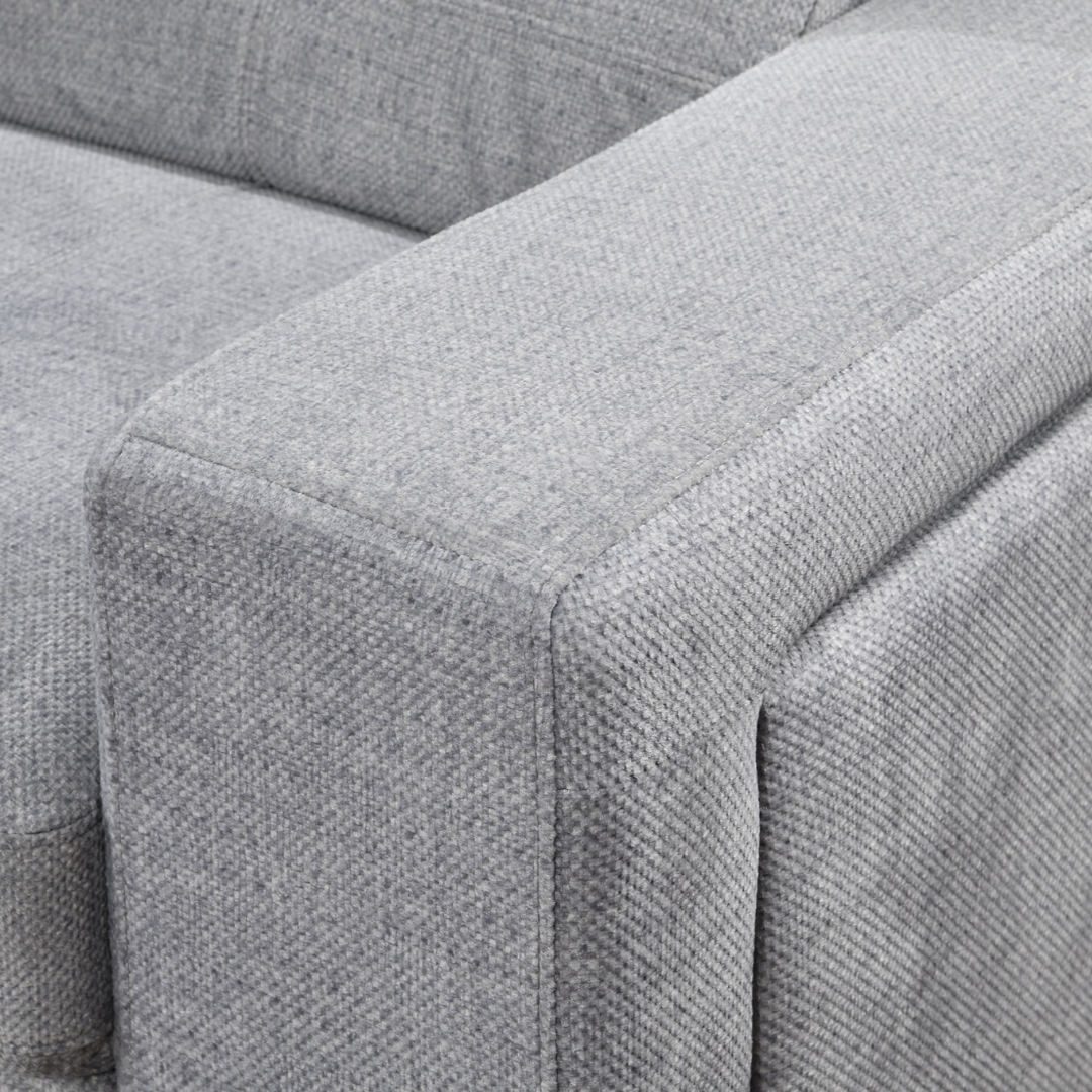 Saviro – Canapé-lit d'angle – Gris