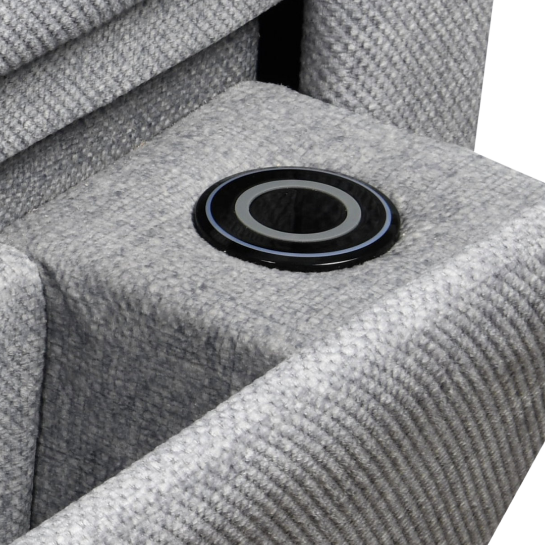 Saviro – Canapé-lit d'angle – Gris