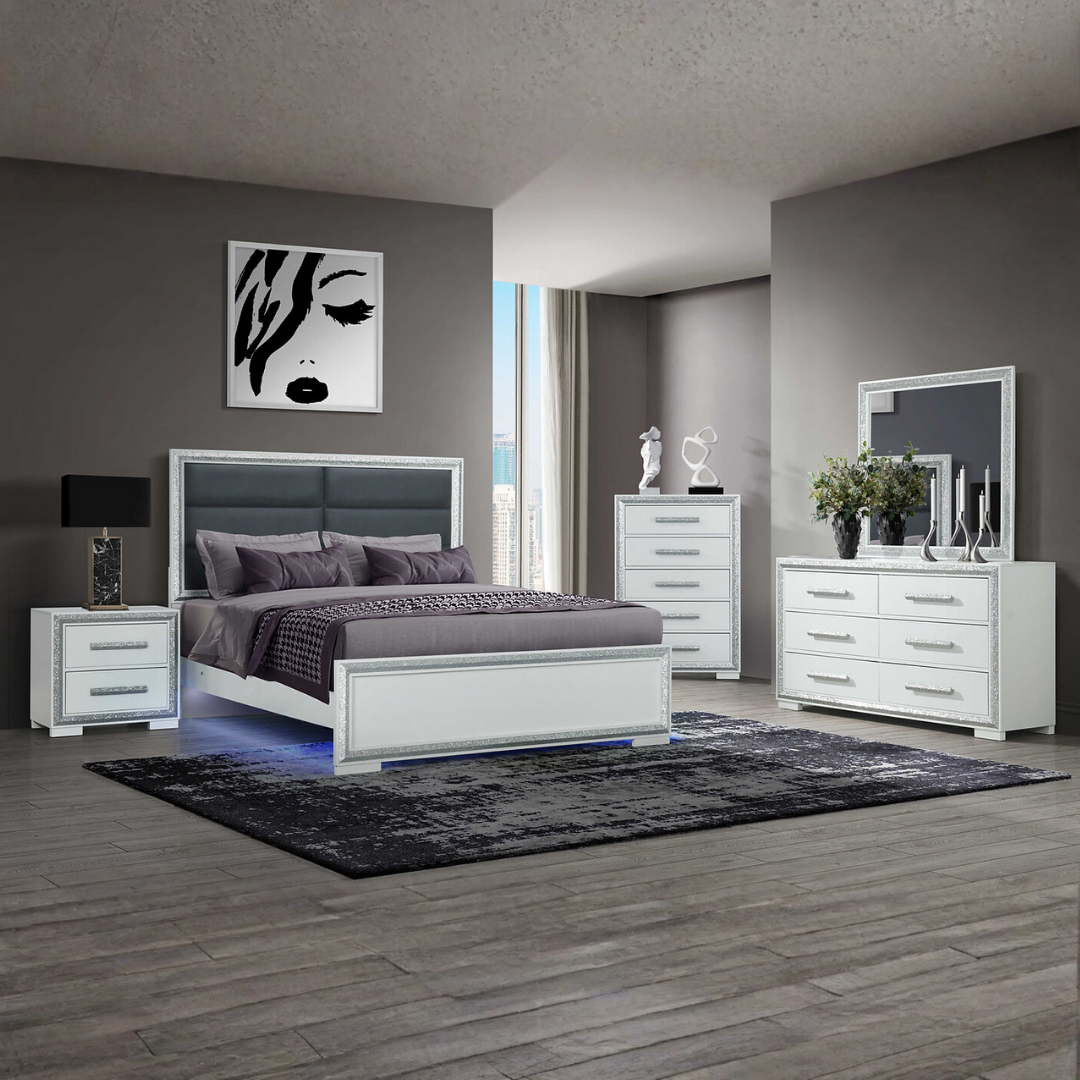 Silvercrest – Double Bedroom Set