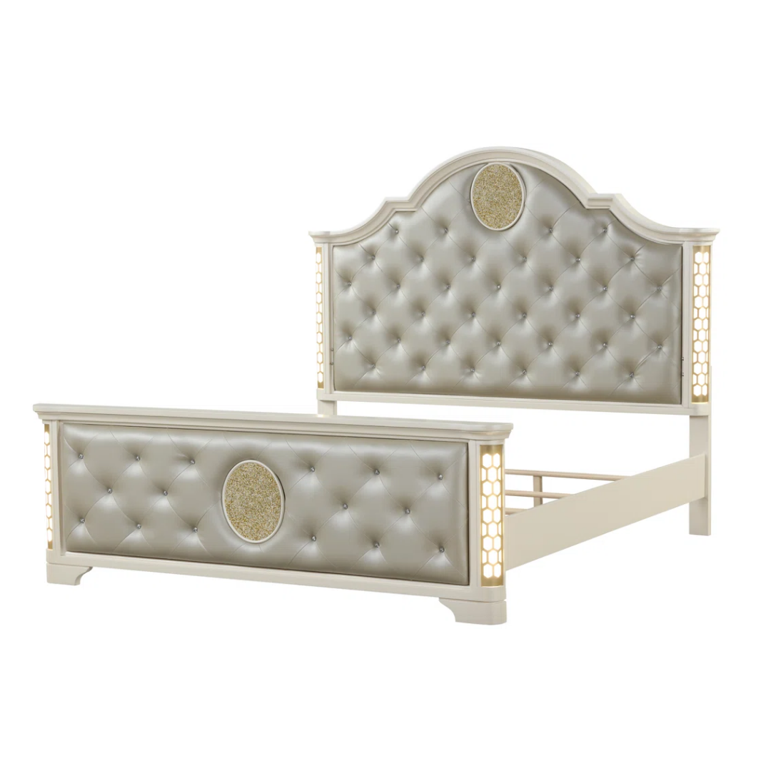 Soralia – Bedroom Set – King – Beige