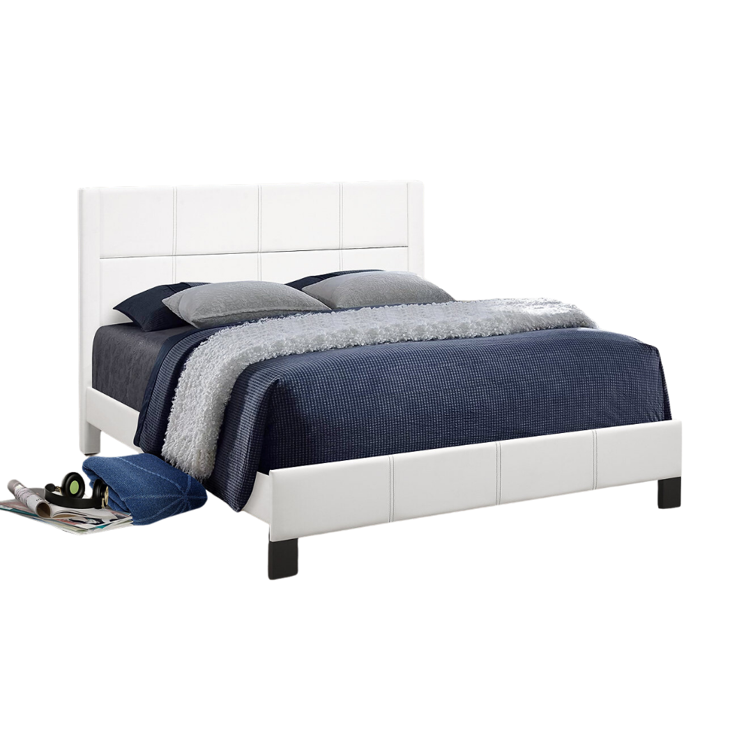 Stadron – Lit Queen – PU (Blanc)