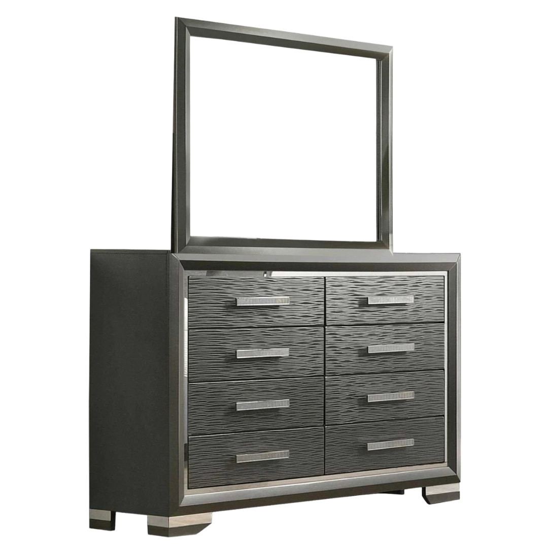 Stelvio – Ensemble de chambre à coucher – Queen – Gris