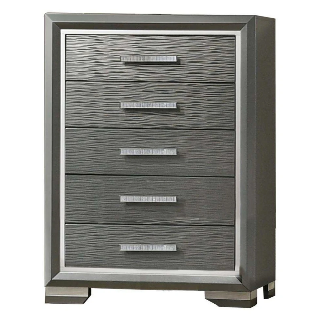 Stelvio – Bedroom Set – King – Grey
