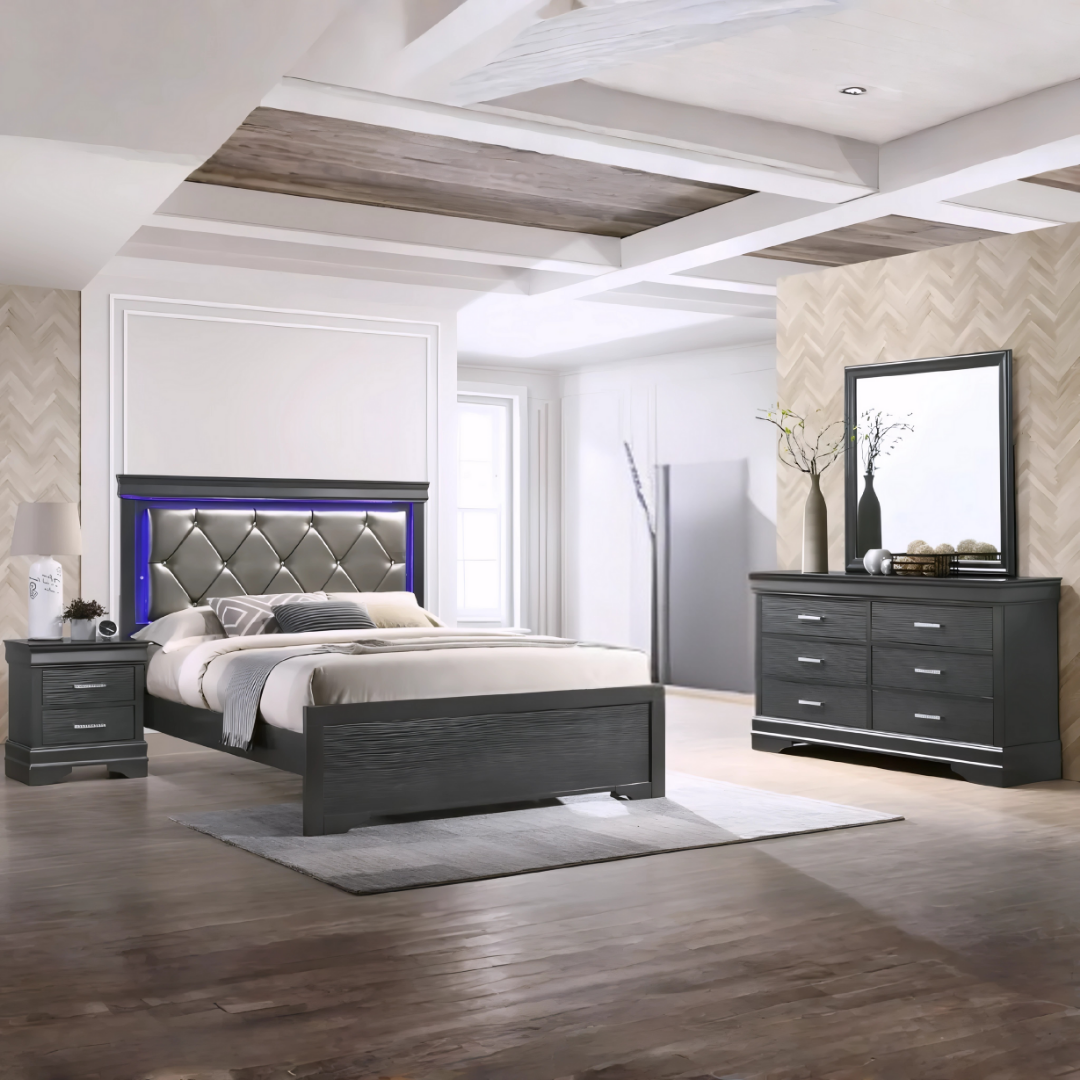 Trevon – Ensemble de chambre à coucher – Queen