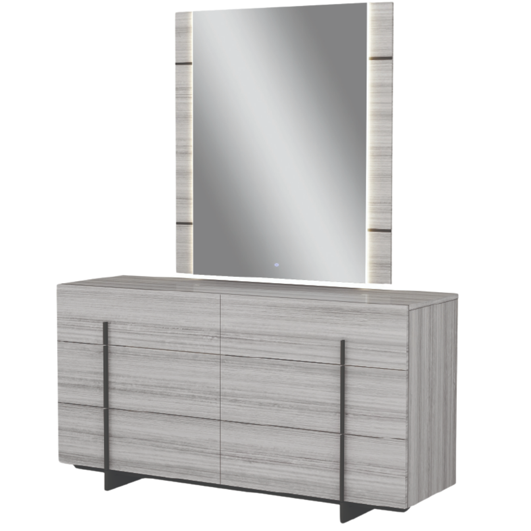 Valcera – Bedroom Set – King – Eucalyptus Grey