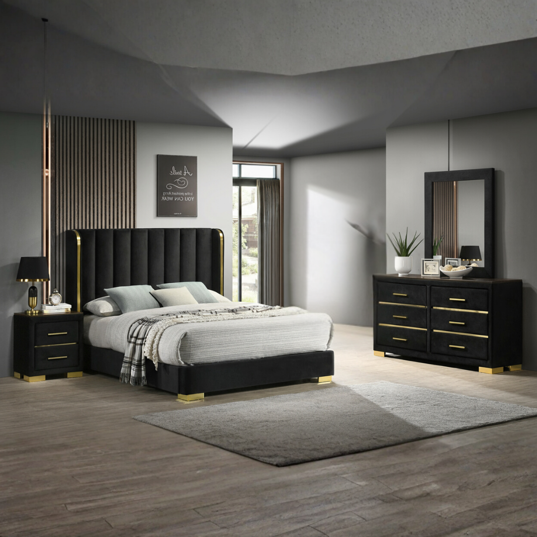 Valentora – Ensemble de chambre à coucher – King