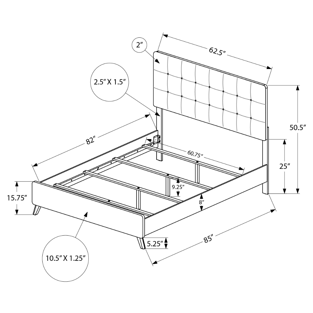Valmero – Ensemble de chambre à coucher – Queen