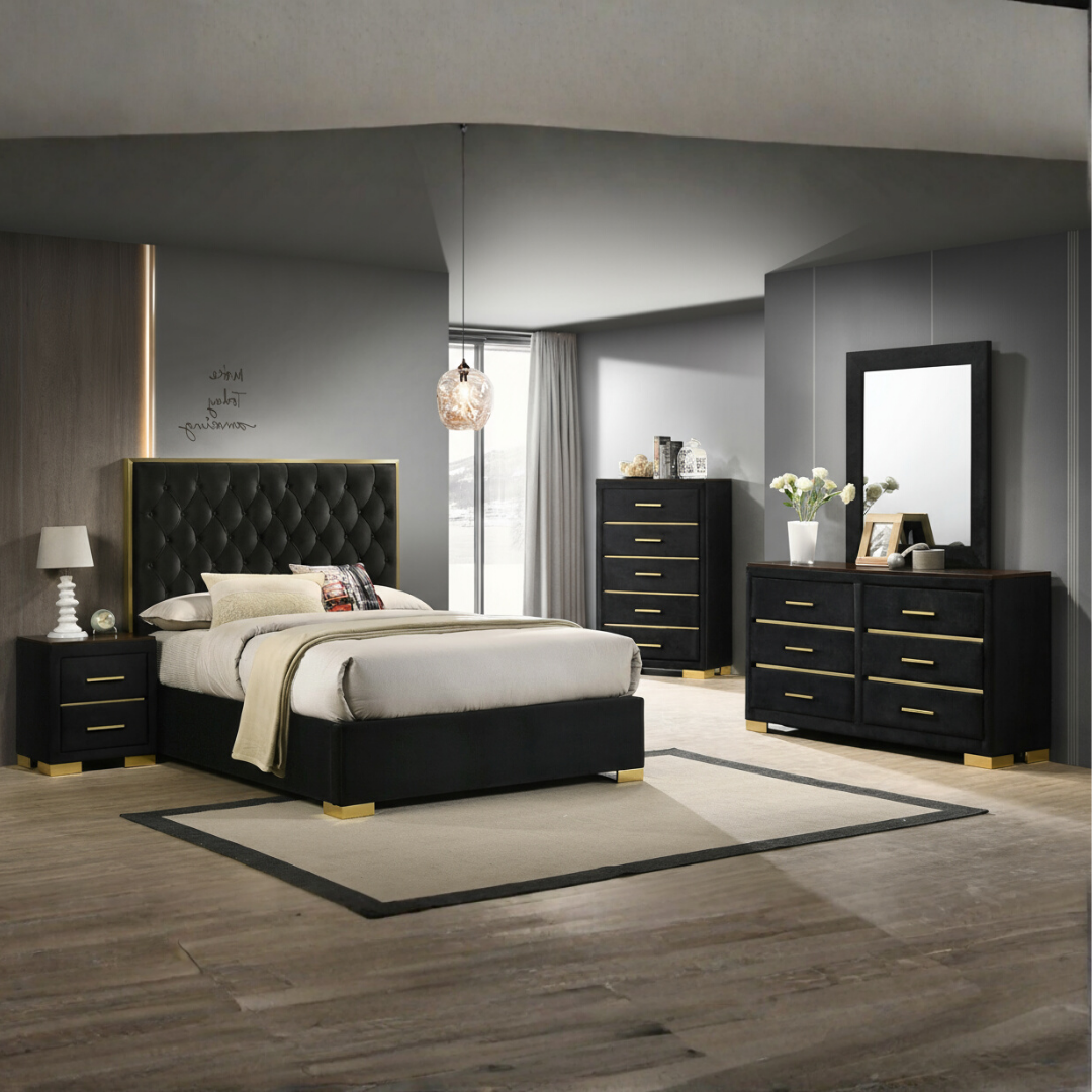 Vandoria – Ensemble de chambre à coucher – Queen