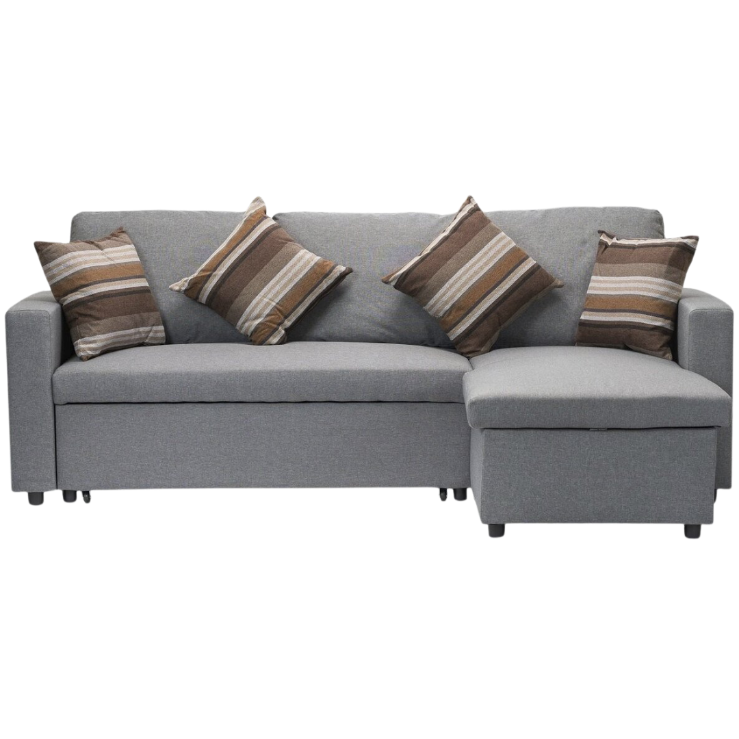 Velrik – Canapé-lit réversible – Gris