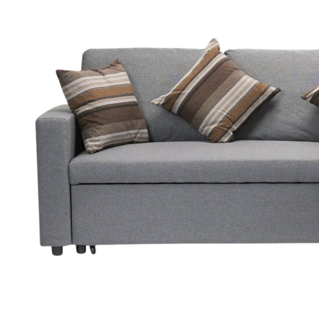 Velrik – Canapé-lit réversible – Gris