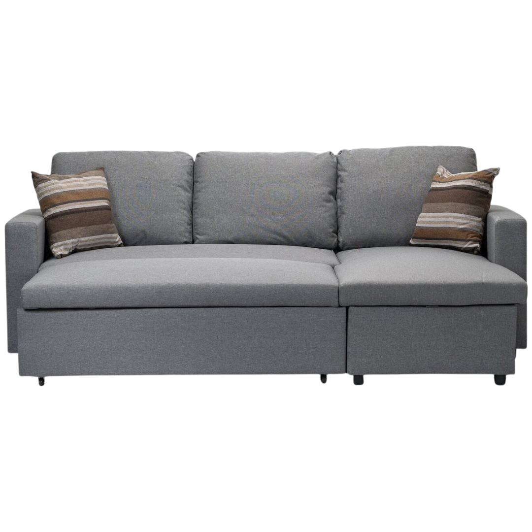 Velrik – Canapé-lit réversible – Gris