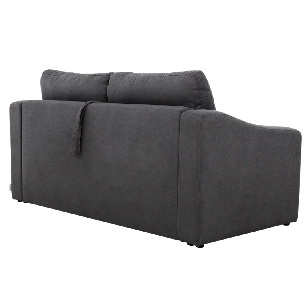 Veluno – Canapé-lit – Gris foncé