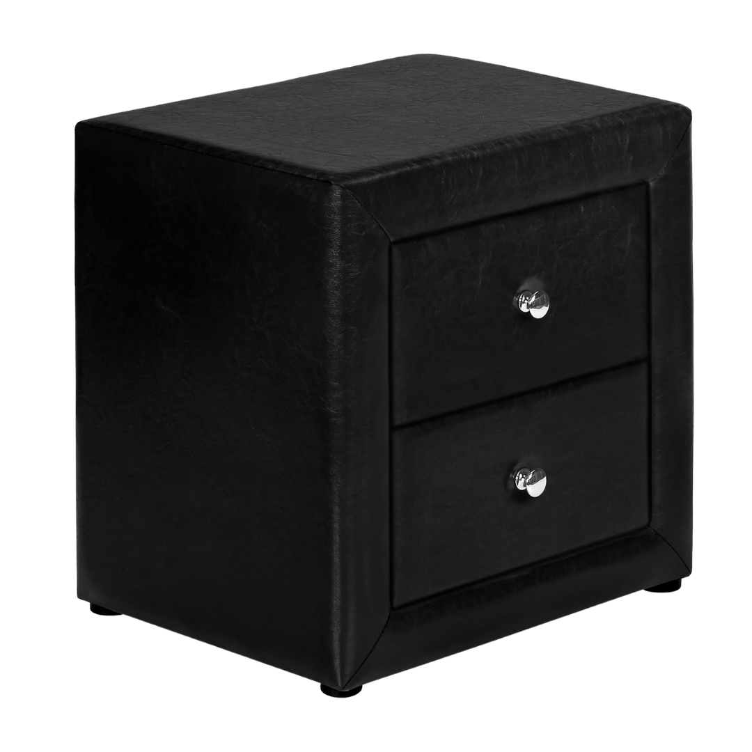 Veluxon – Night Stand – Black Leather Look