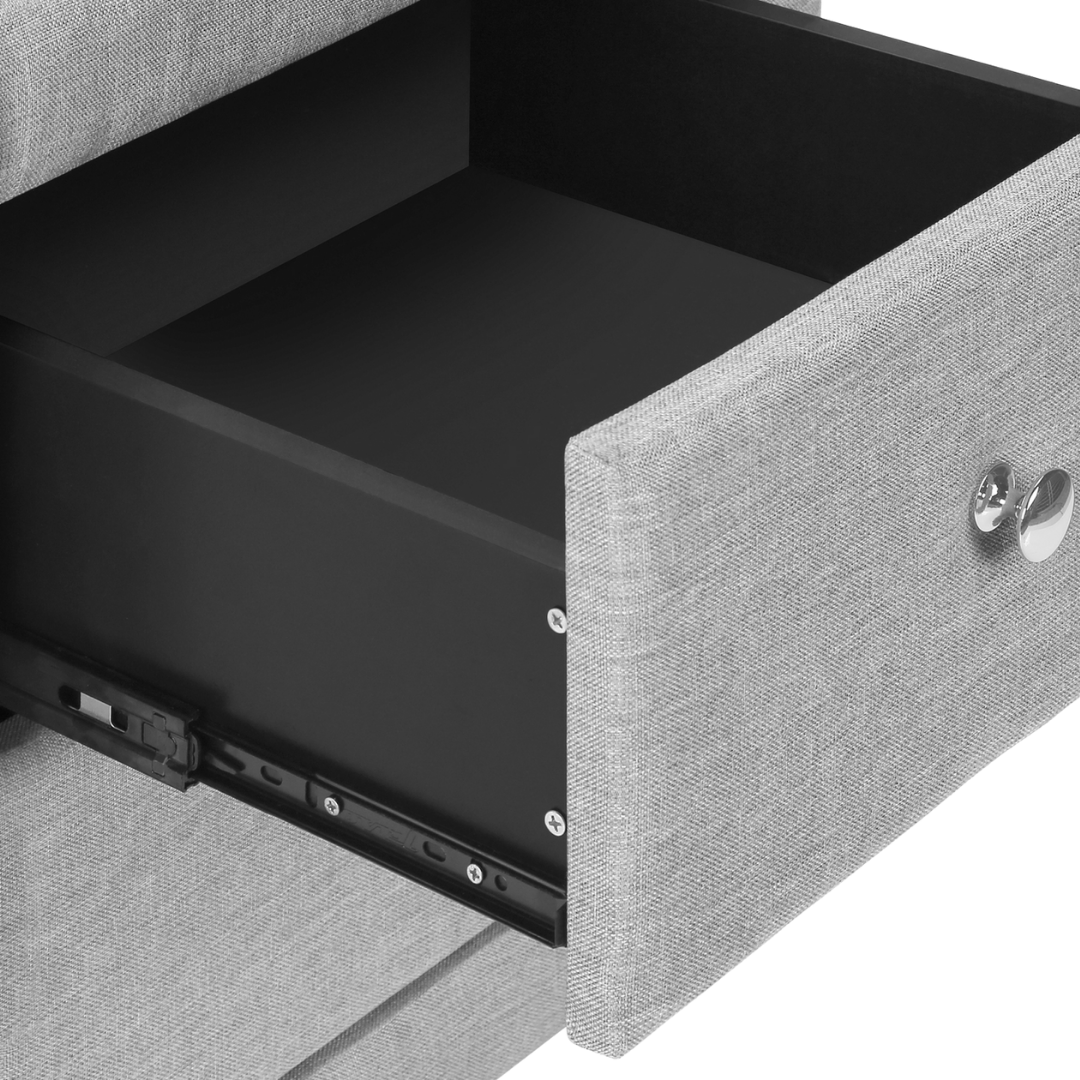 Veluxon – Night Stand – Grey Linen