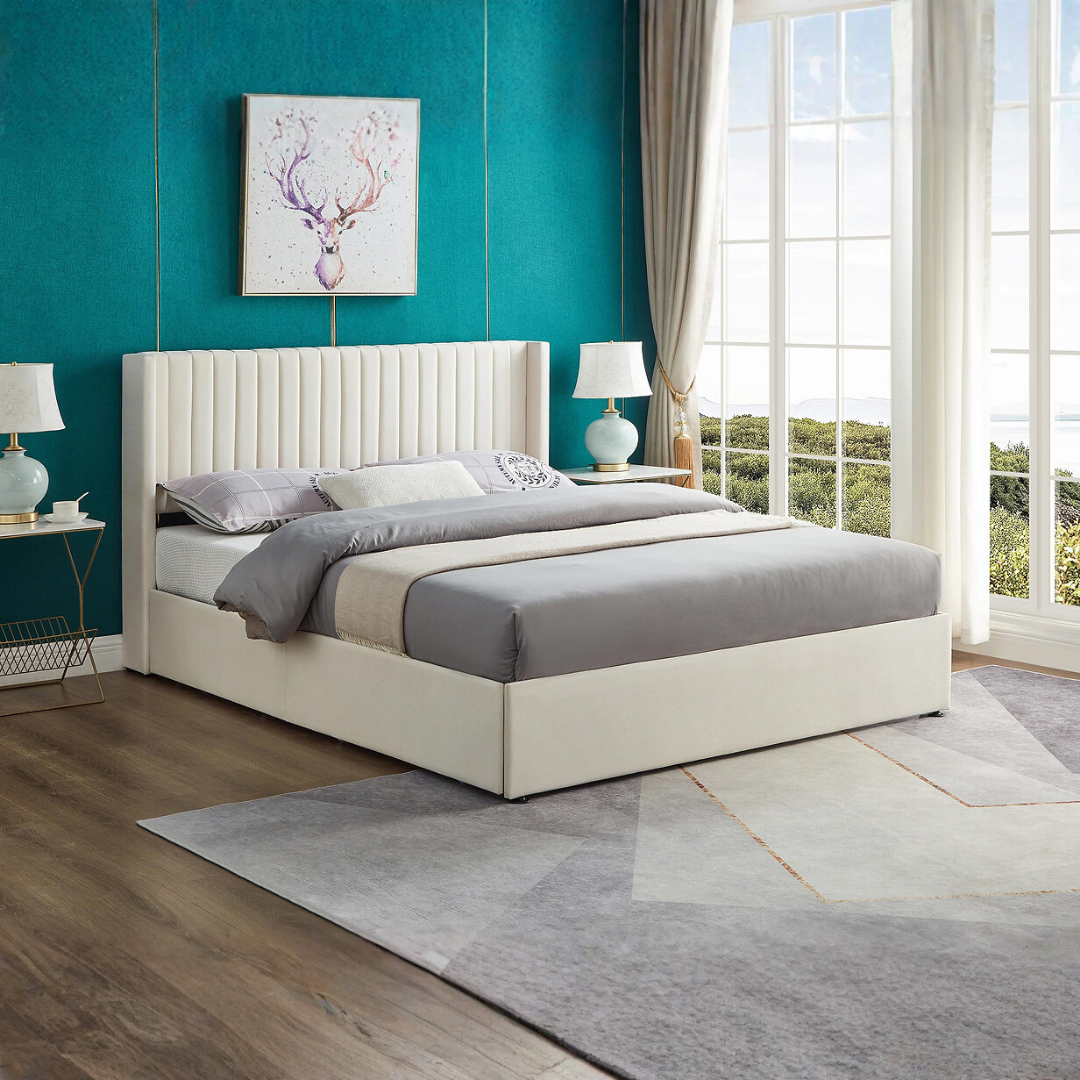 Verlix – Lit Queen – Velours