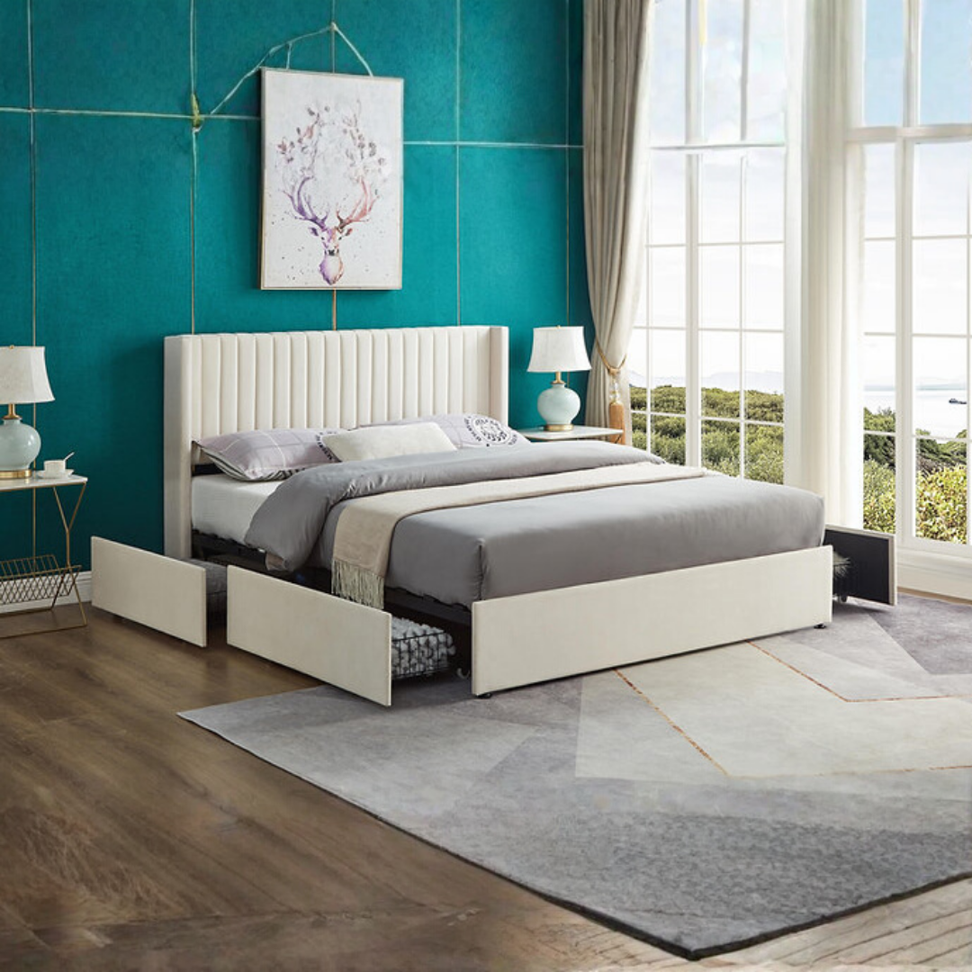 Verlix – Lit double – Velours