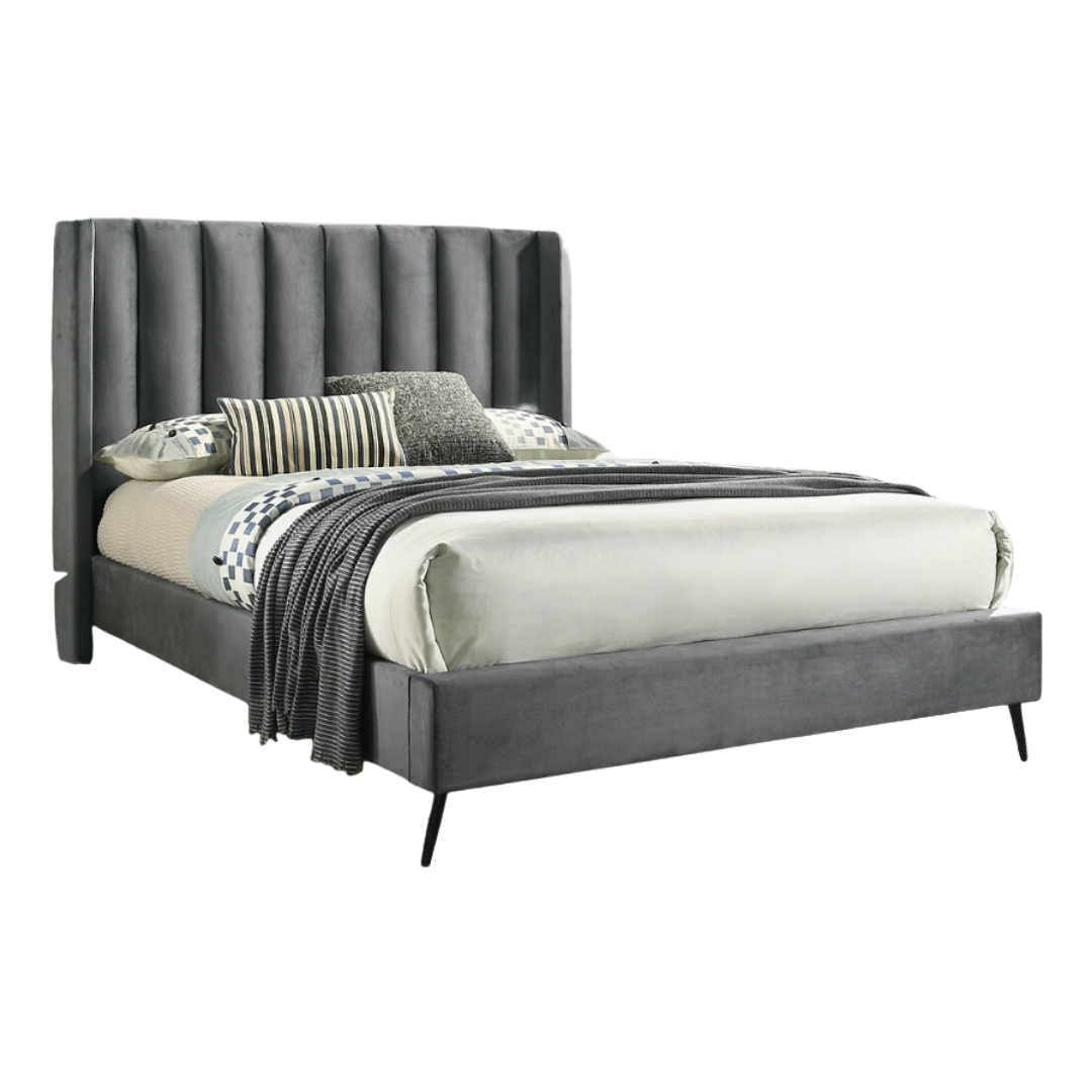 Veylor – Queen Bed – Velvet