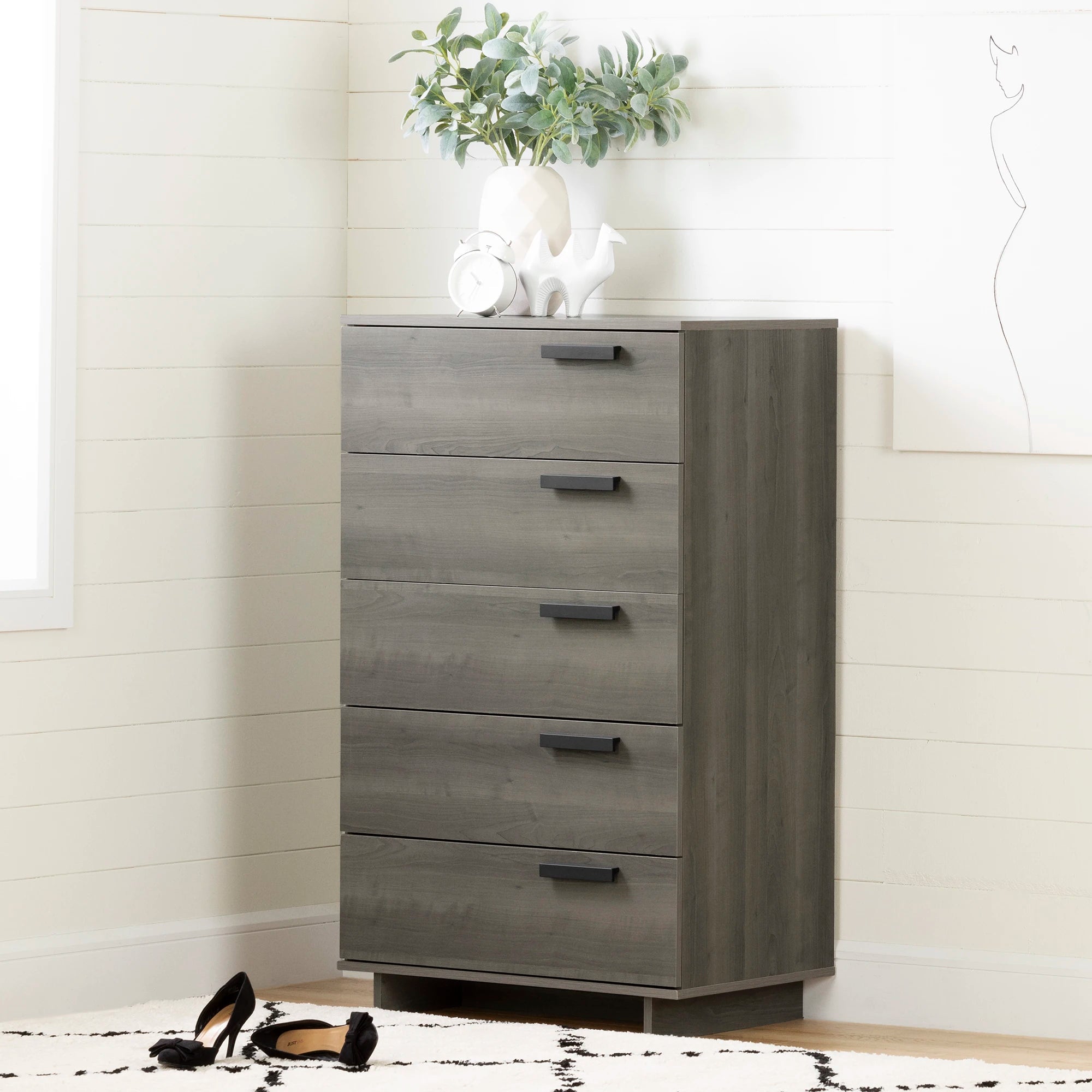 5-Drawer Chest Storage Unit - Cavalleri