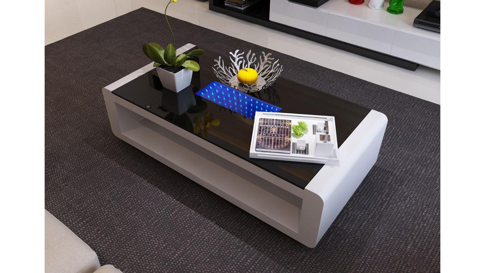 Coffee Table CHELSEA with LED Light