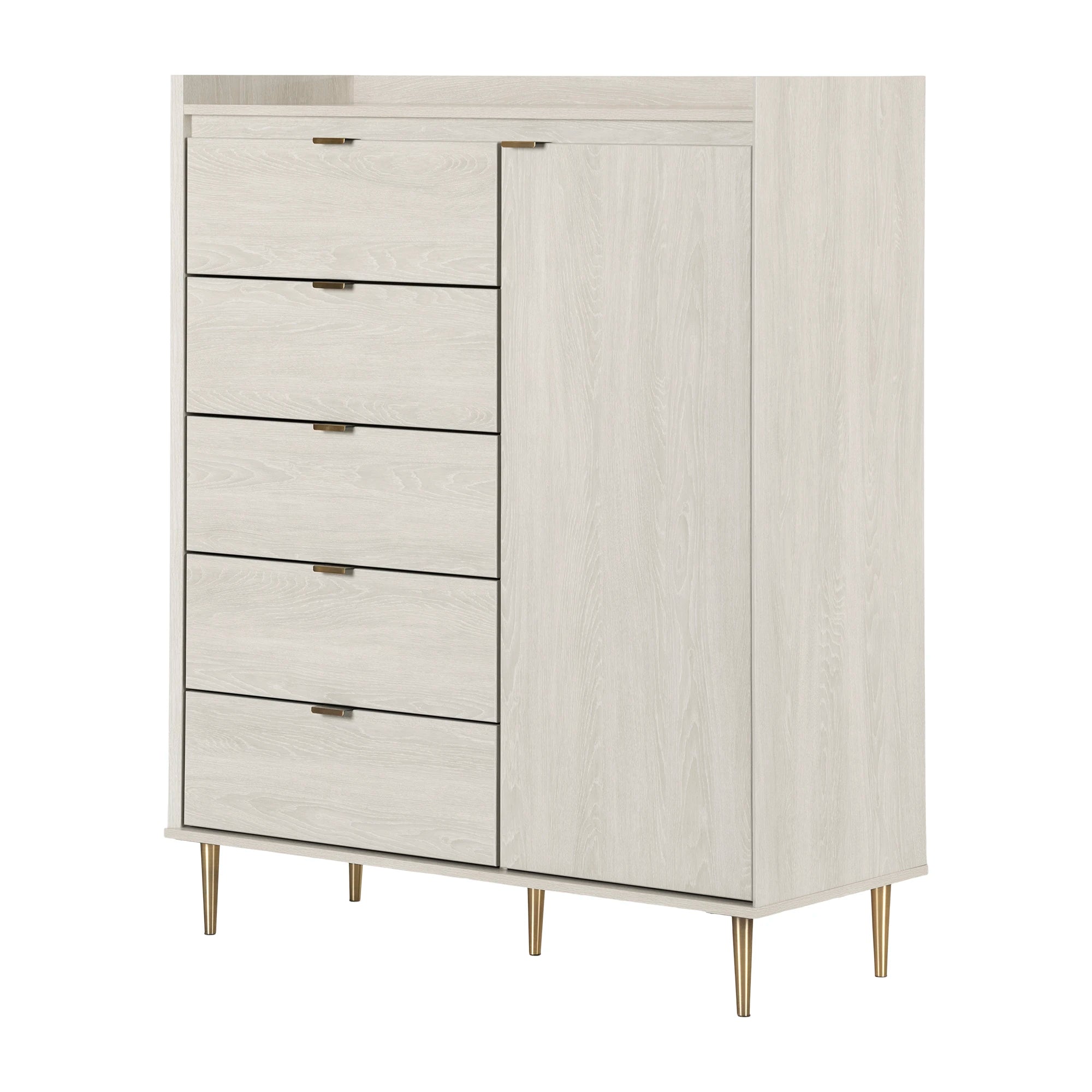 Door Chest with 5 Drawers - Hype