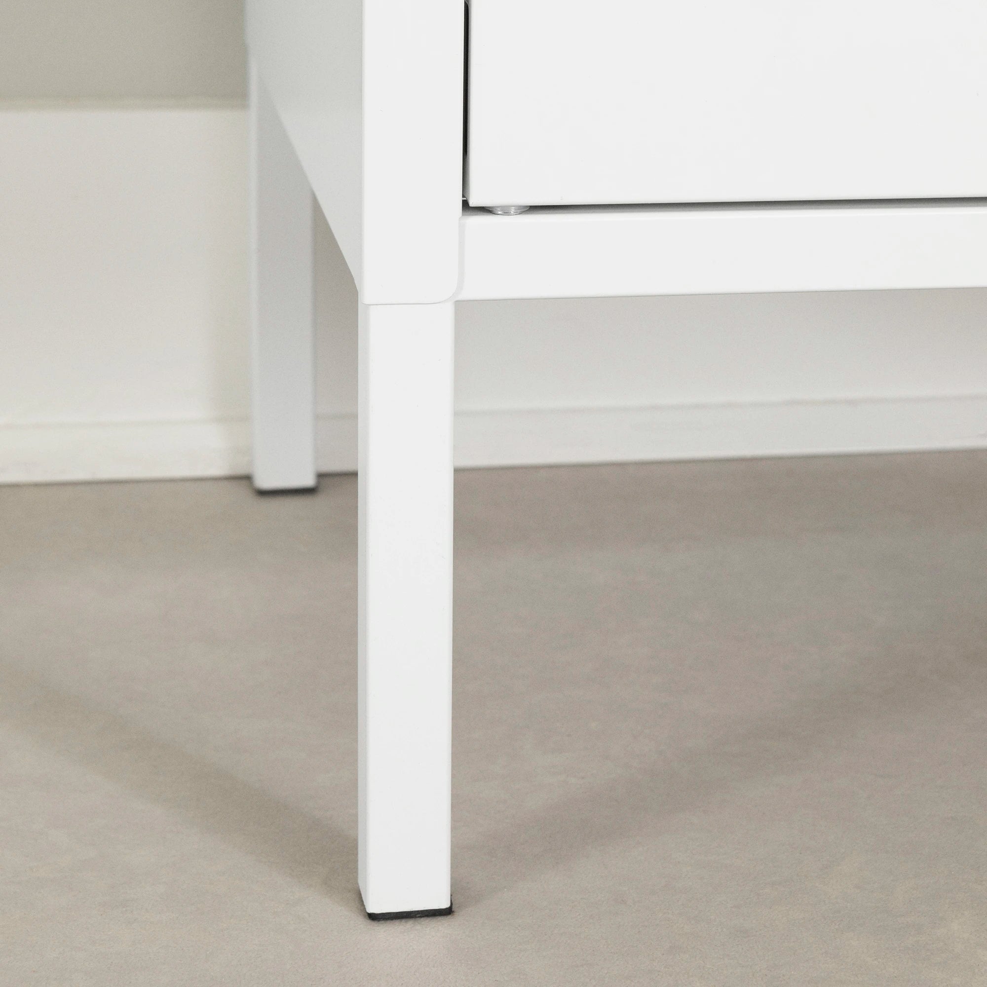 Meuble d'appoint avec portes en verre - Kodali