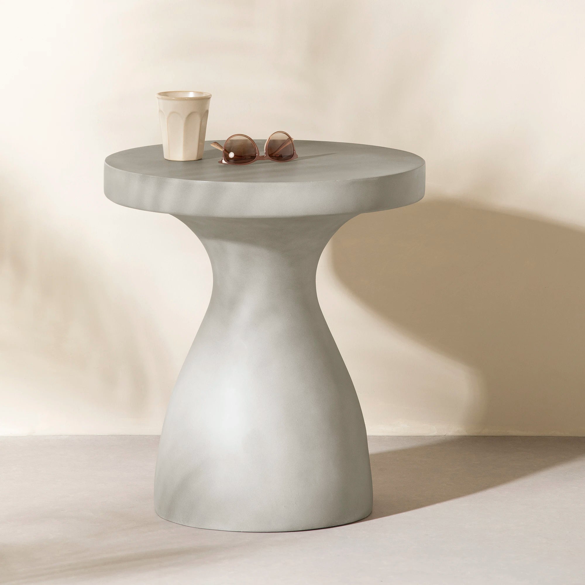Outdoor Pedestal Side Table - Amalfi