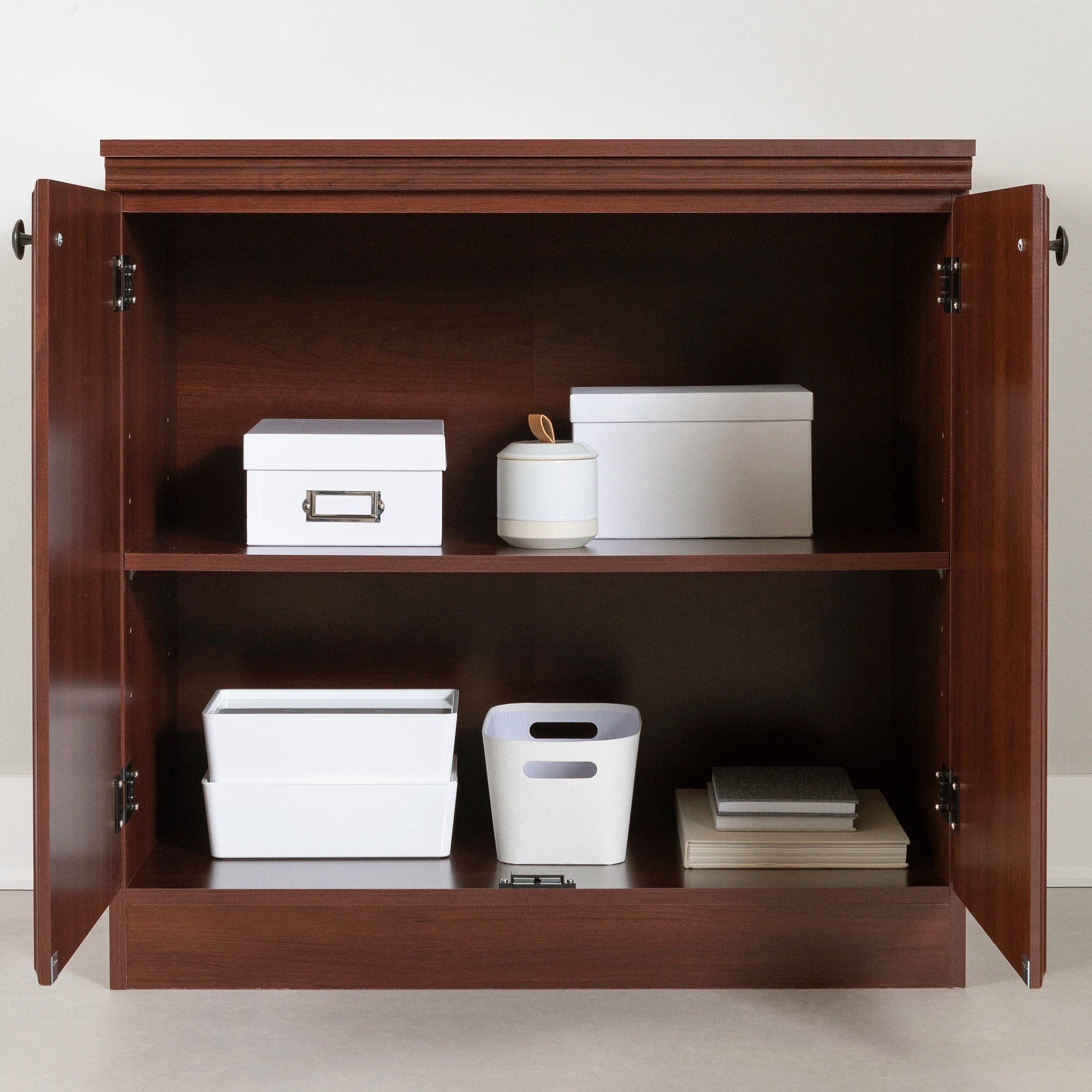 Petite armoire de rangement à 2 portes - Morgan