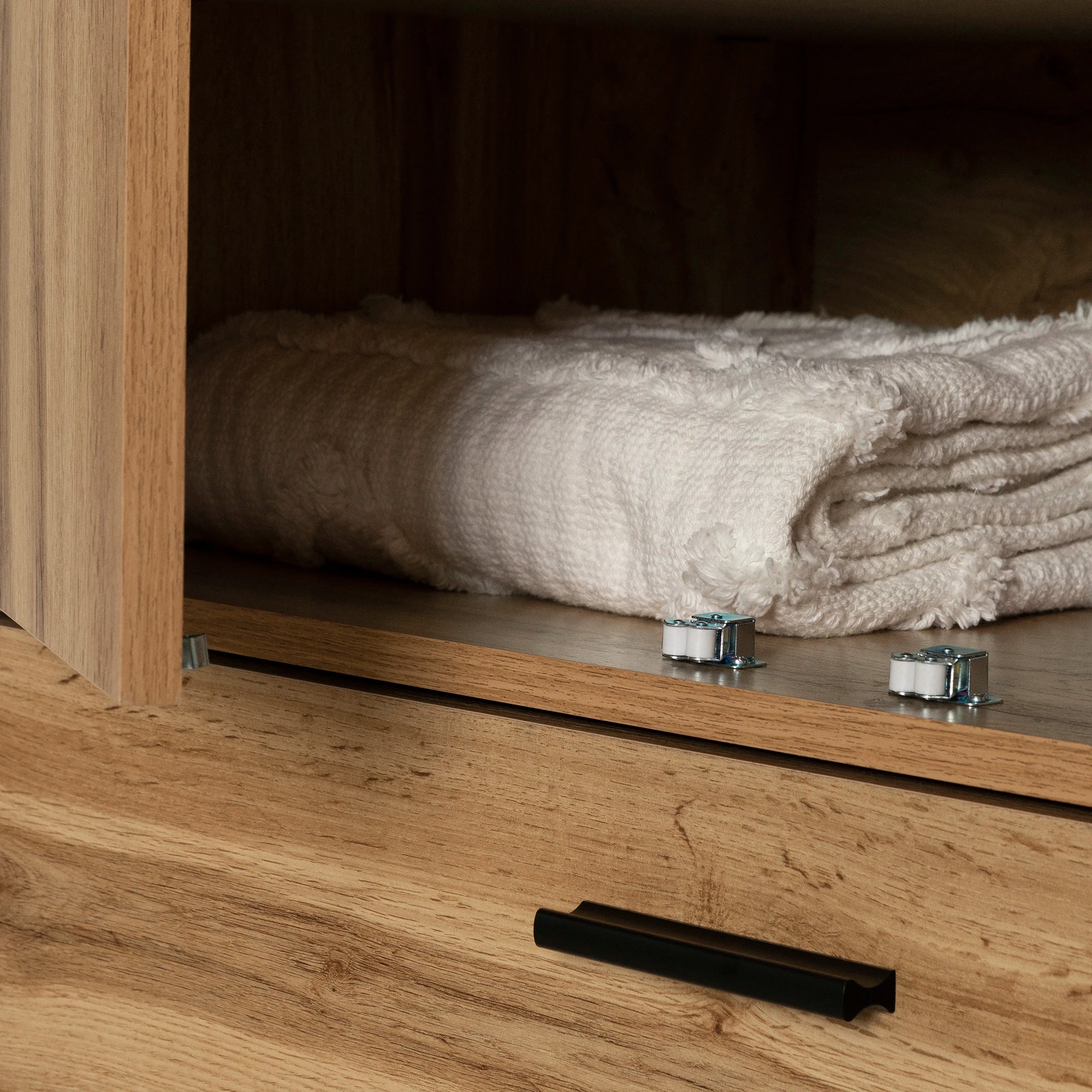 Armoire penderie avec portes et tiroirs - Musano