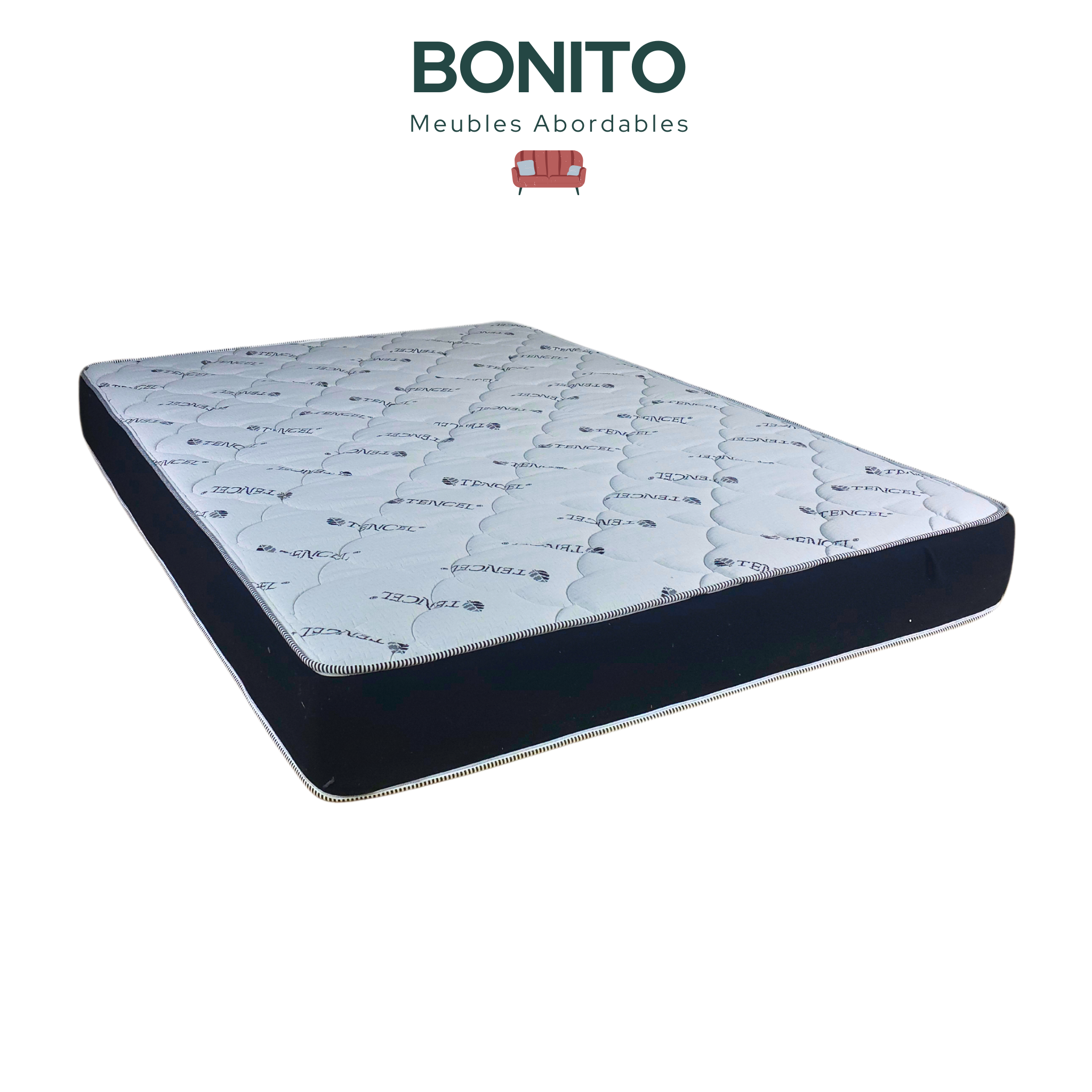Matelas simple - Mousse à mémoire de forme FirmSupport 8 pouces