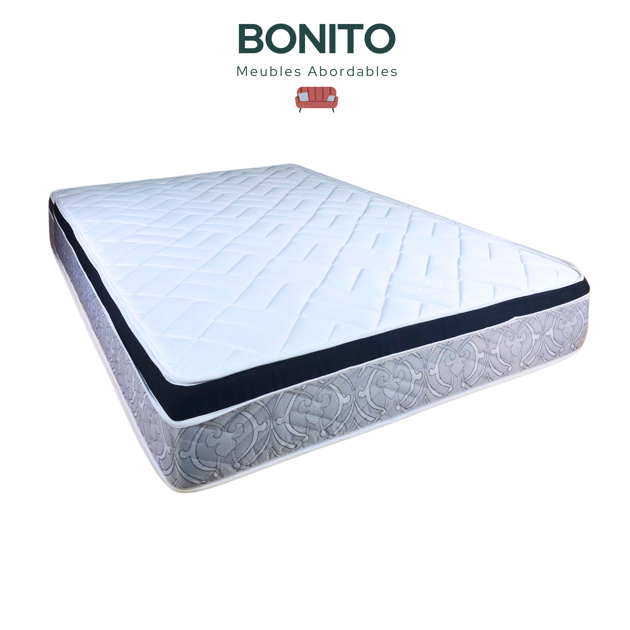 Matelas simple - Hybrid Plush 10 pouces