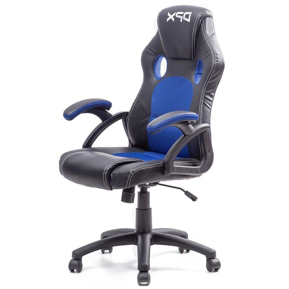 Chaise de jeu ergonomique DPX - Bleu et noir