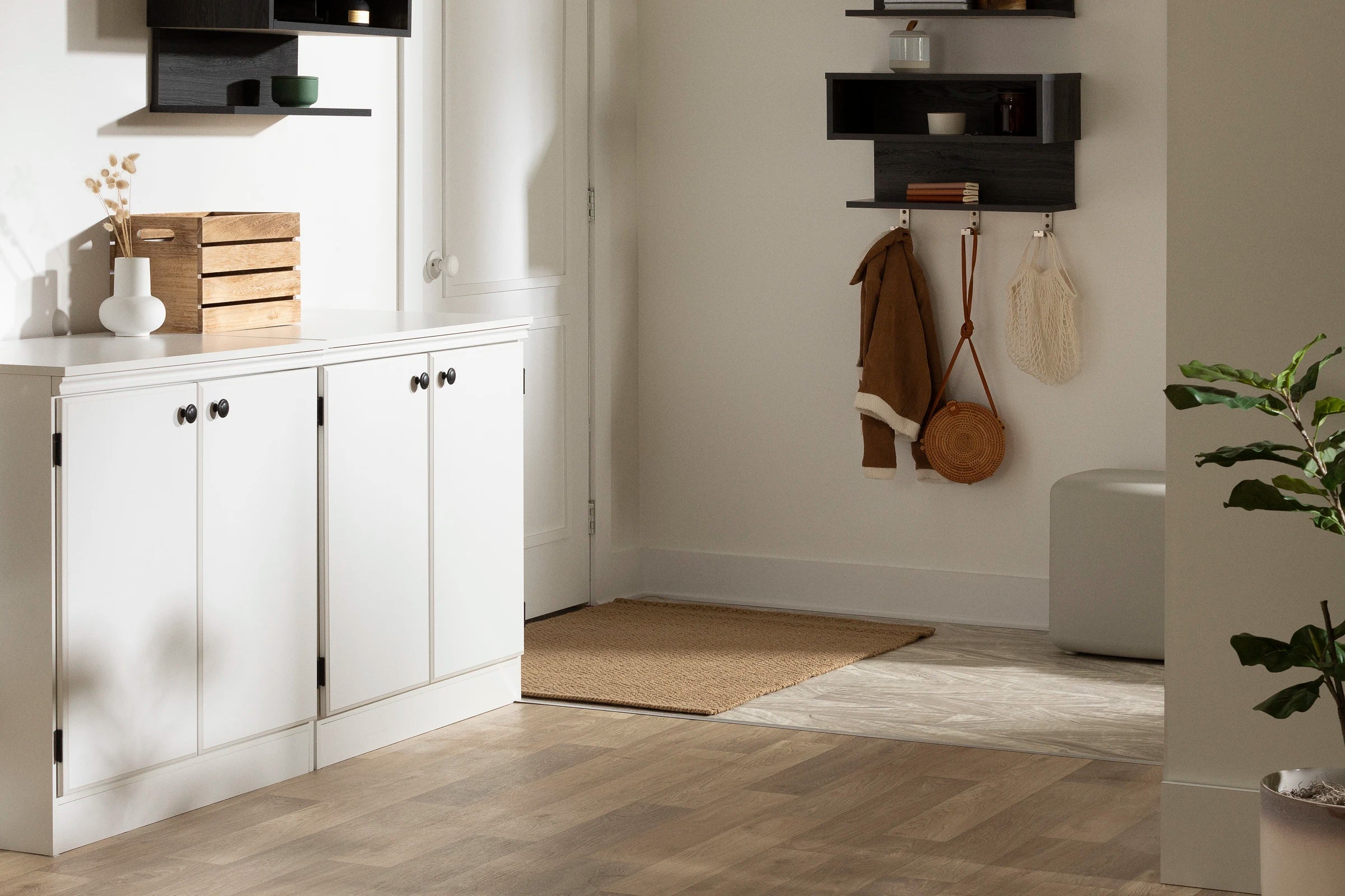 Petite armoire de rangement à 2 portes - Morgan